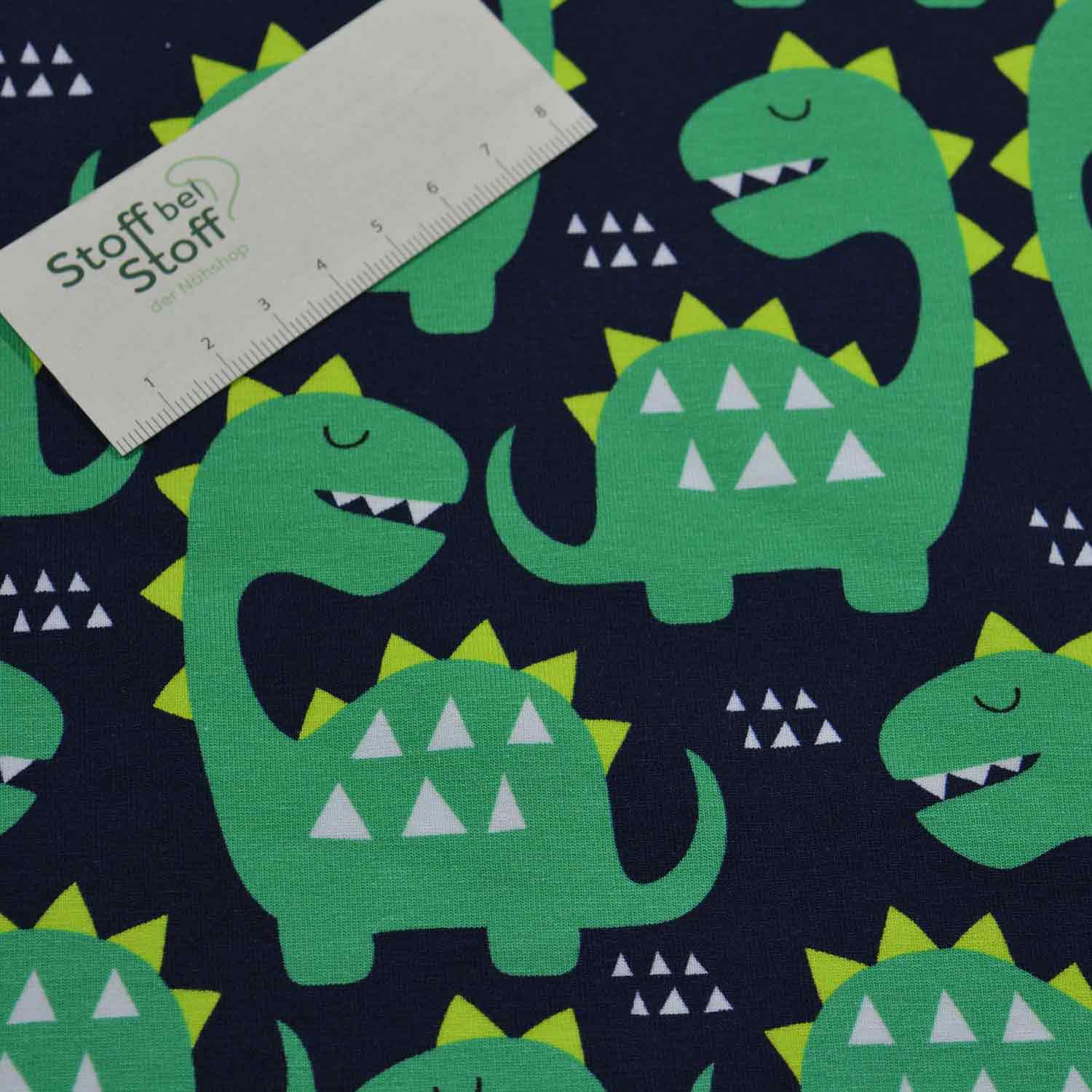 Baumwoll-Jersey "Zacken-Dino" - SBS10989 Baumwoll-Jersey "Zacken-Dino" - SBS10989