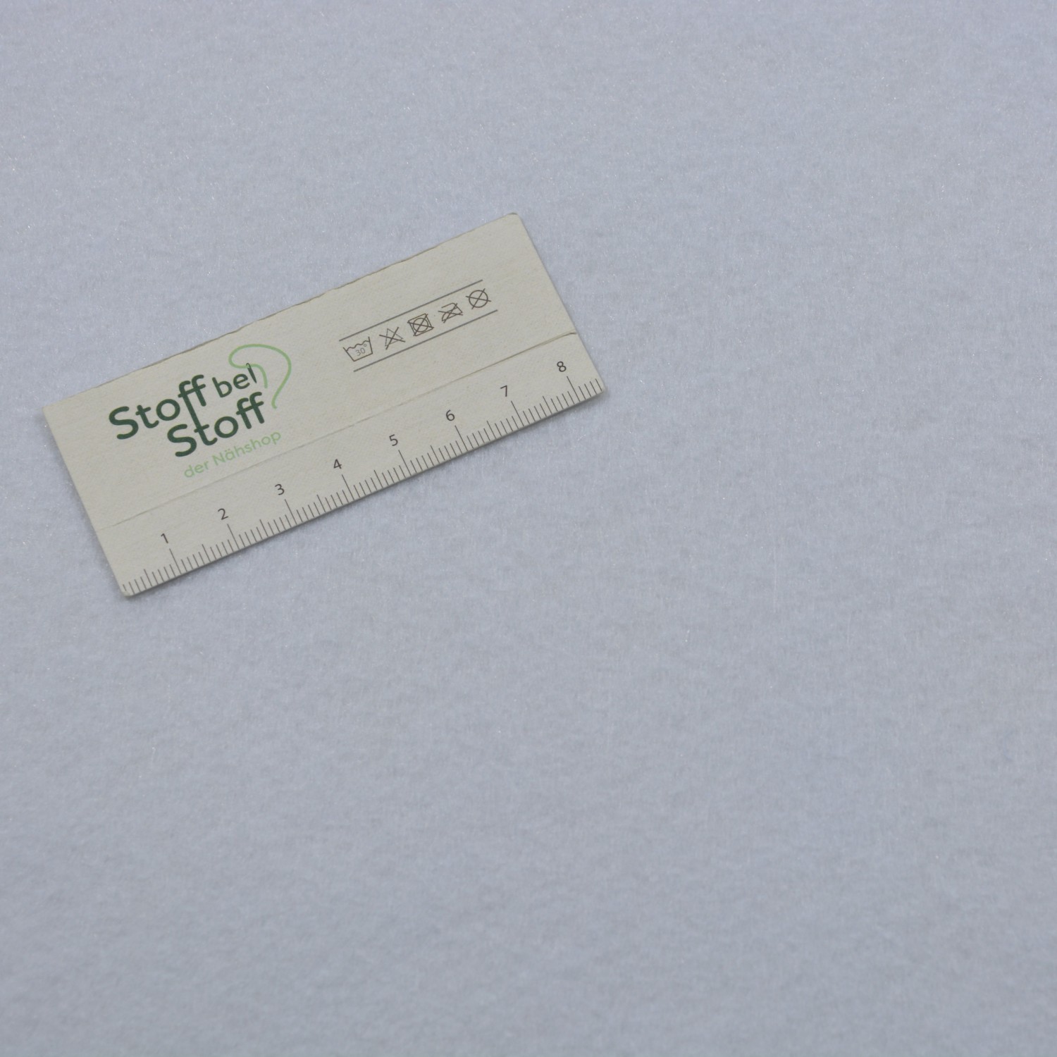 Filzstoff Weiß– 1,5 mm stark, 5 m Rolle | 45 cm breit -  SBS12424
