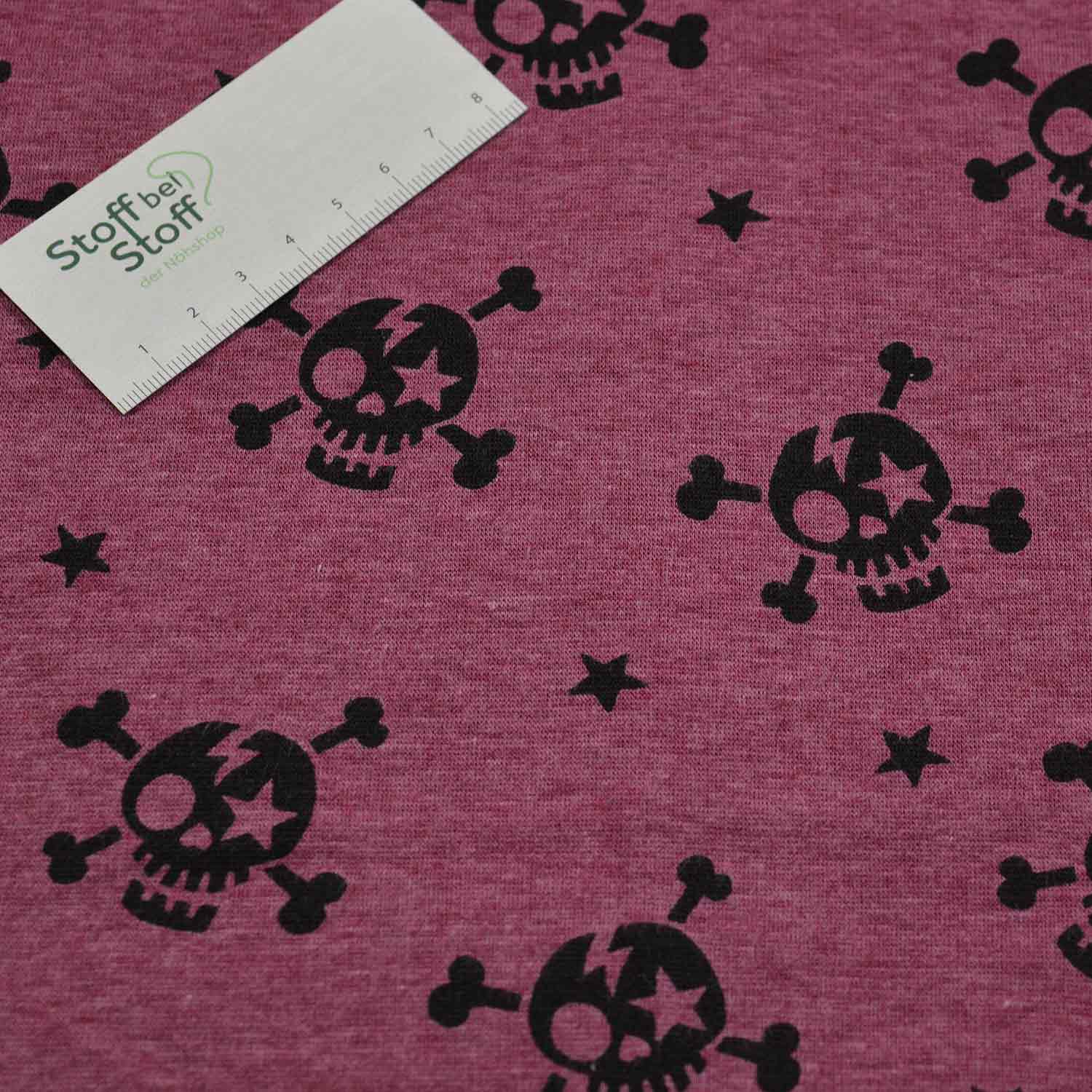 Alpenfleece "Comic-Totenkopf" - SBS10865 Alpenfleece "Comic-Totenkopf" - SBS10865