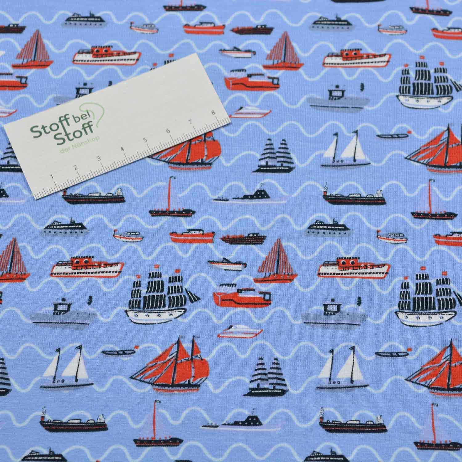 Baumwoll-Jersey "Regatta" SBS11497 Baumwoll-Jersey "Regatta" SBS11497