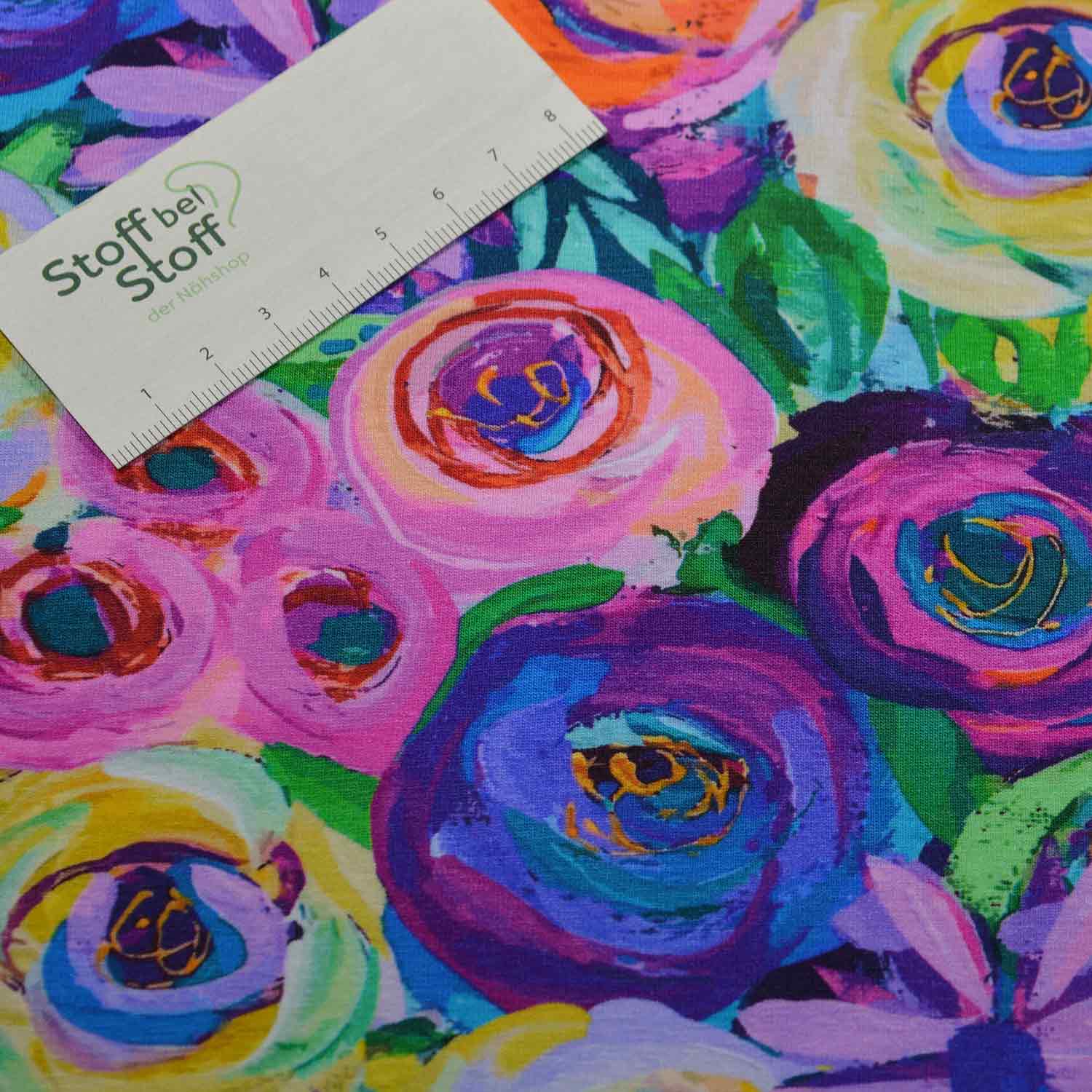 Baumwoll-Jersey "Rosemarie" SBS11252 Baumwoll-Jersey "Rosemarie" SBS11252