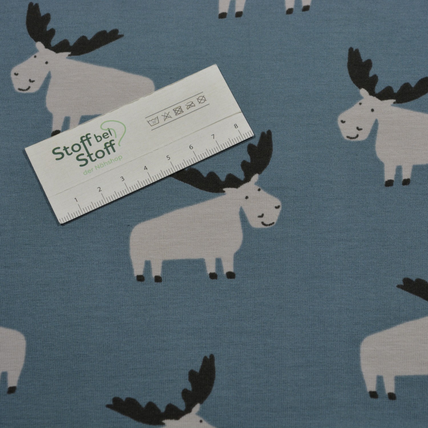 Baumwoll-Jersey "Elchparade" SBS12499