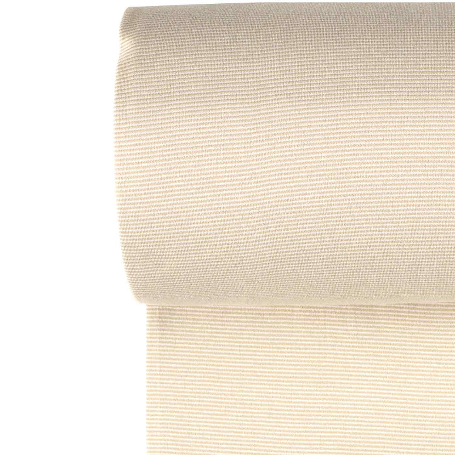 Bündchen Streifen schmal Beige/Wollweiß SBS11377 2020/1003 Bündchen Streifen schmal Beige/Wollweiß SBS11377 2020/1003