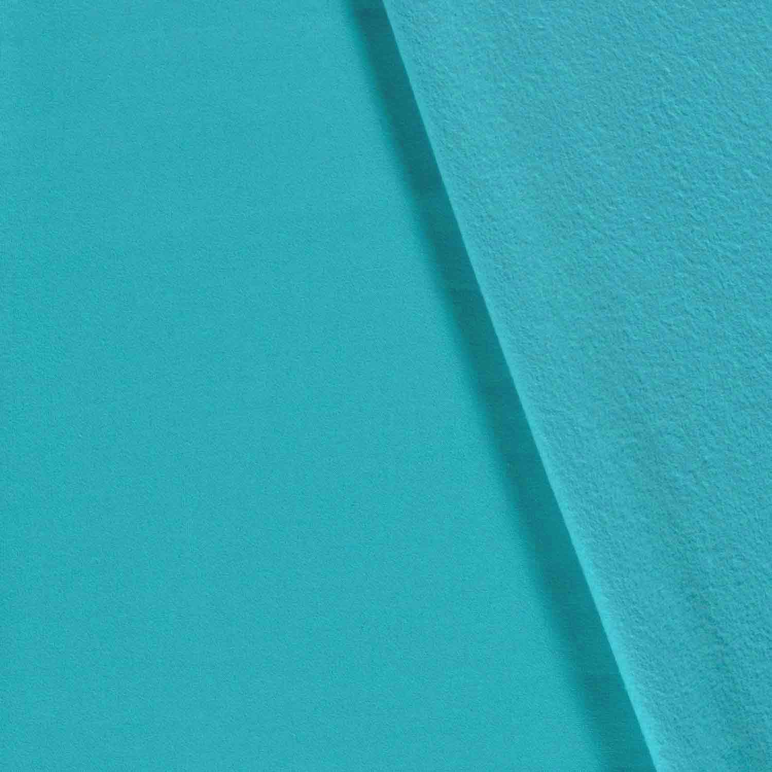 Sweat uni türkis - 1125
