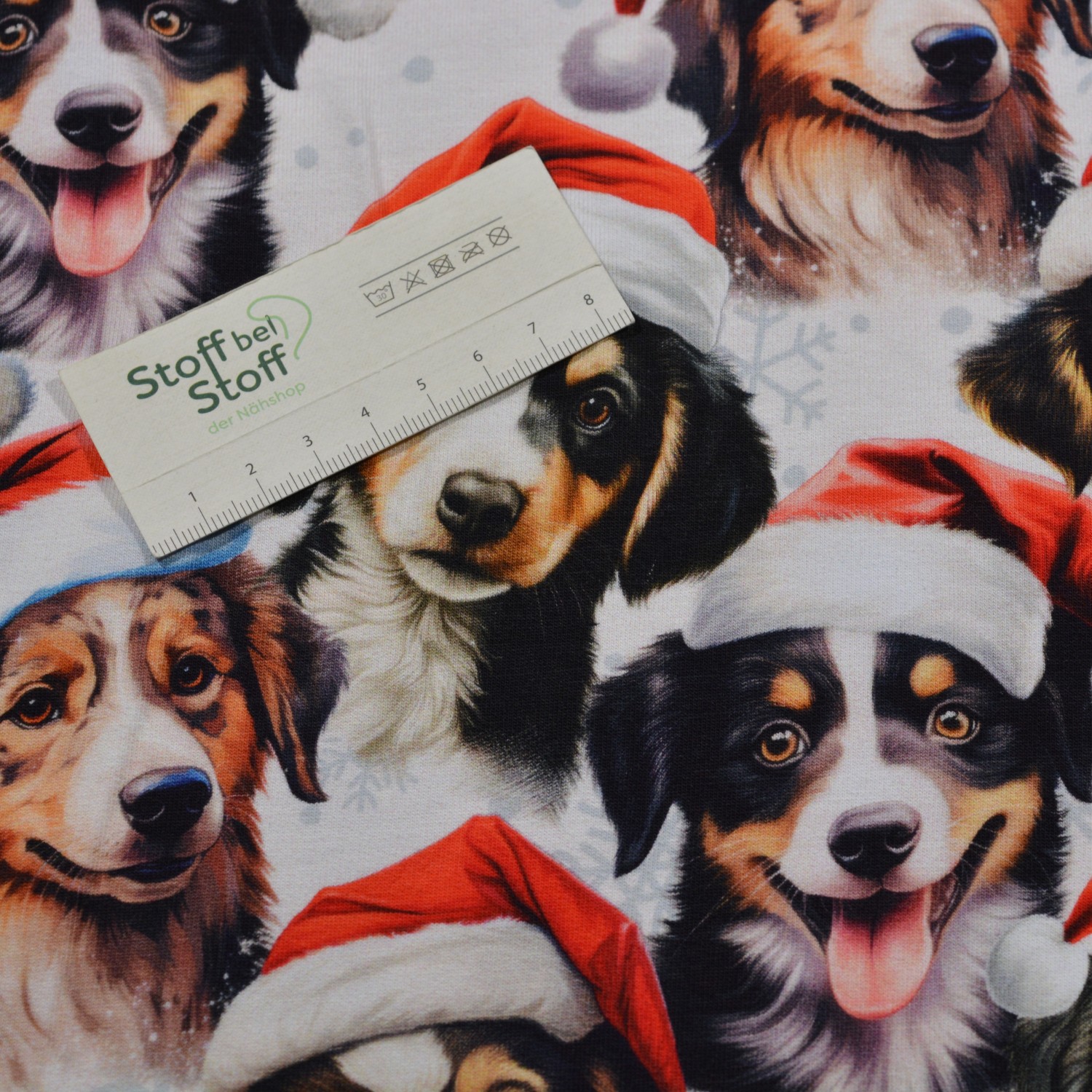 French Terry "Christmas Dogs" SBS12533