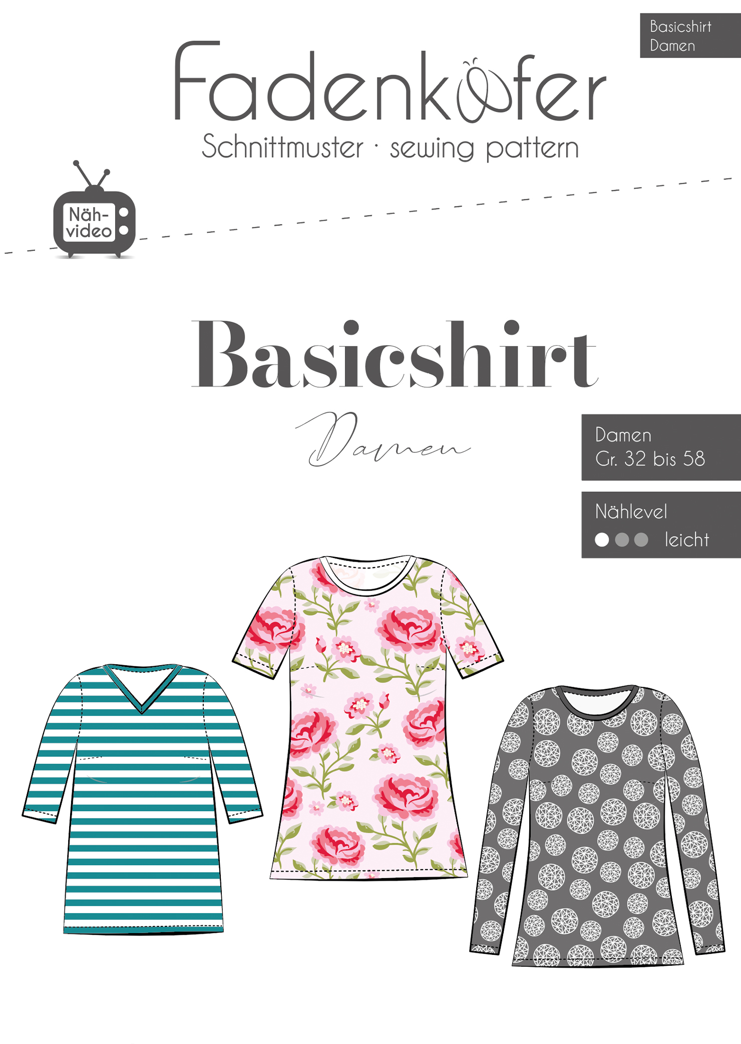 Basicshirt Damen 