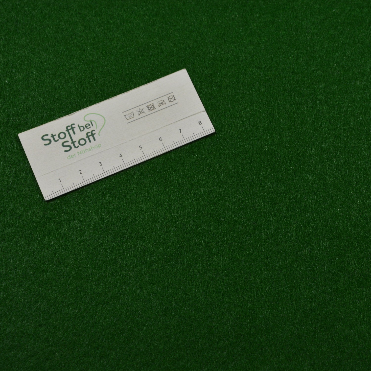 Filzstoff Dunkelgrün– 1,5 mm stark, 5 m Rolle | 45 cm breit -  SBS12418