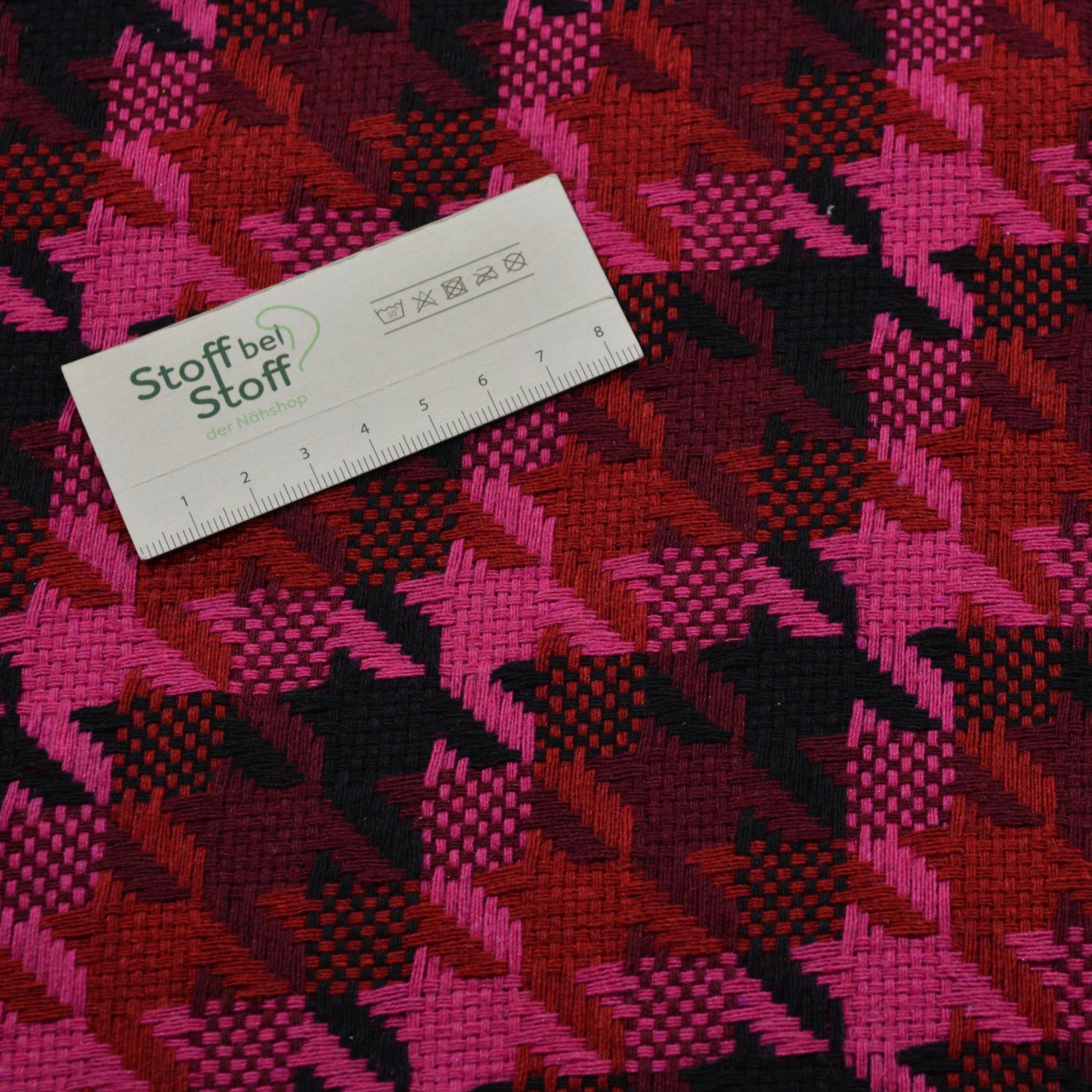 Strickstoff „Hahnentritt" SBS12521