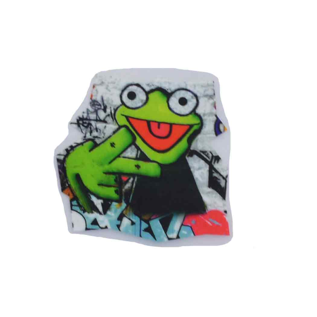 Bügelbild Graffiti Frosch klein SBS11331 Bügelbild Graffiti Frosch klein SBS11331
