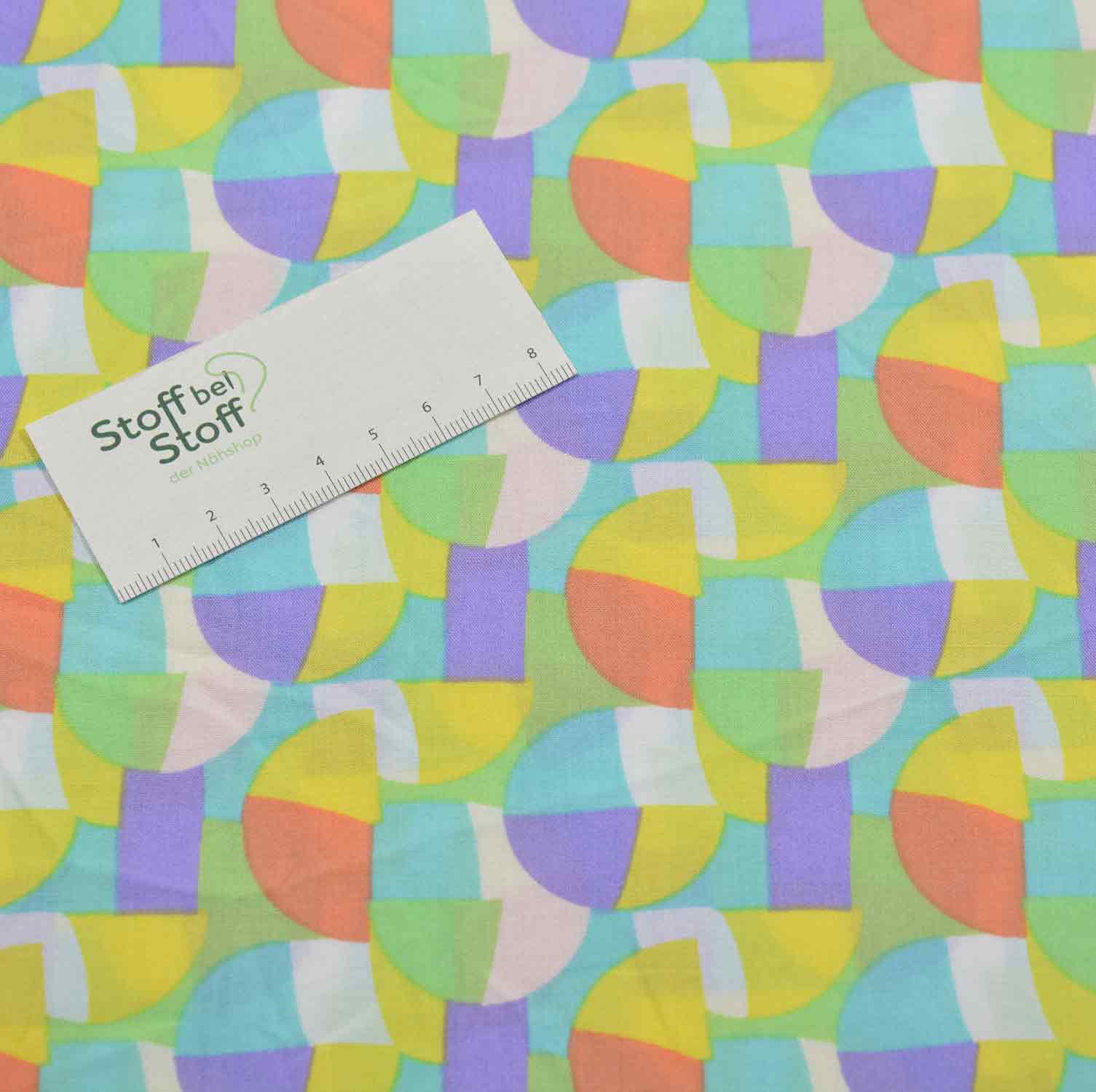 Baumwoll-Rayon Voile "Rund" SBS11576 Baumwoll-Rayon Voile "Rund" SBS11576