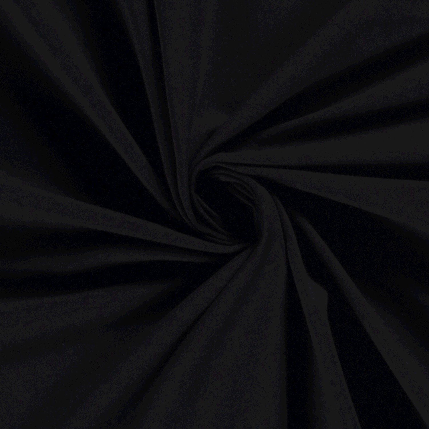 Baumwoll-Jersey schwer uni Schwarz - 1001 Baumwoll-Jersey schwer uni Schwarz - 1001
