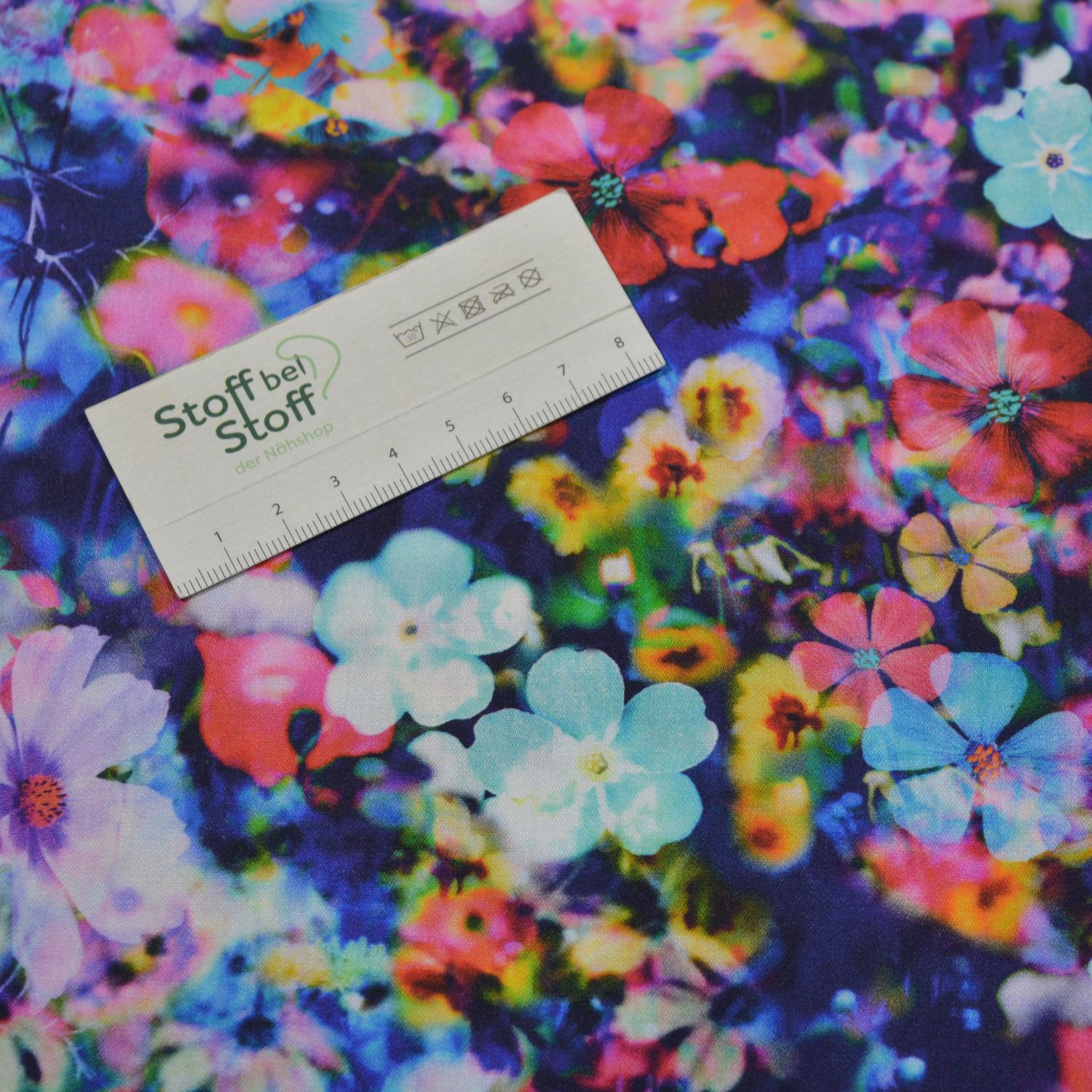 Baumwolle "Blumenrausch Bunt" - SBS12775