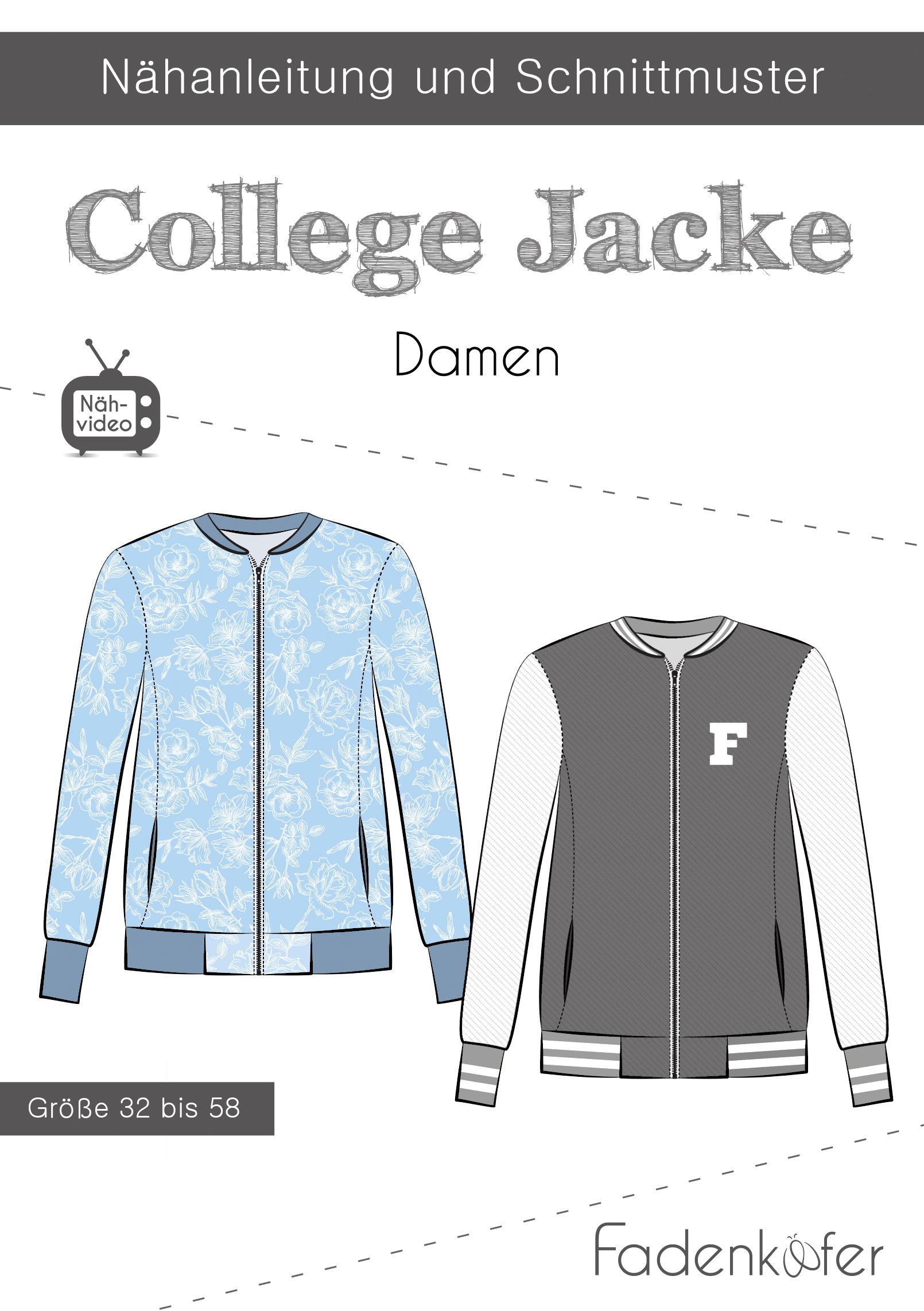 College-Jacke Damen College-Jacke Damen