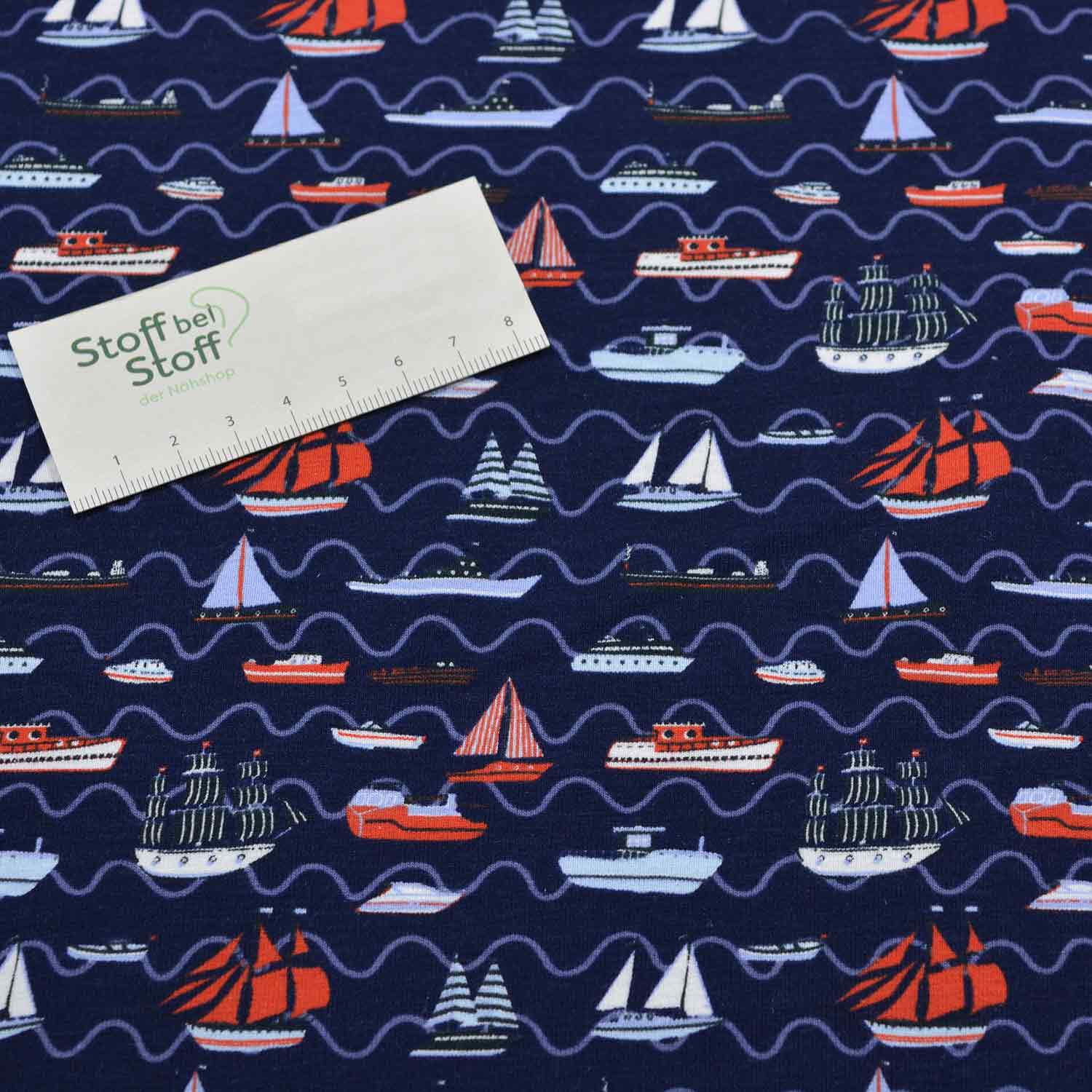 Baumwoll-Jersey "Regatta" SBS11496 Baumwoll-Jersey "Regatta" SBS11496