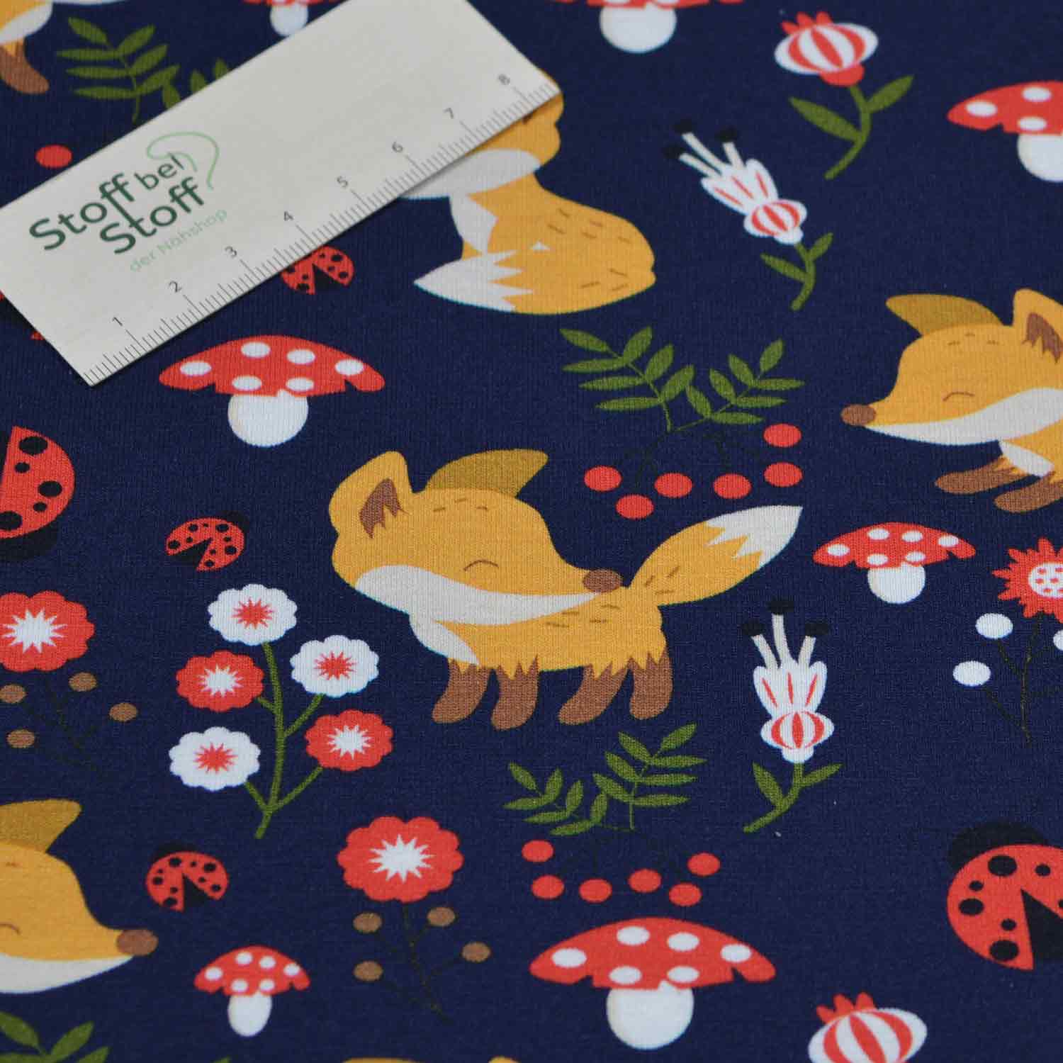 Baumwoll-Jersey "Kleiner Fuchs" SBS10234 Baumwoll-Jersey "Kleiner Fuchs" SBS10234