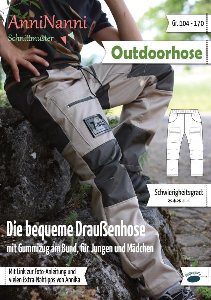 Outdoorhose 2.0 von AnniNanni