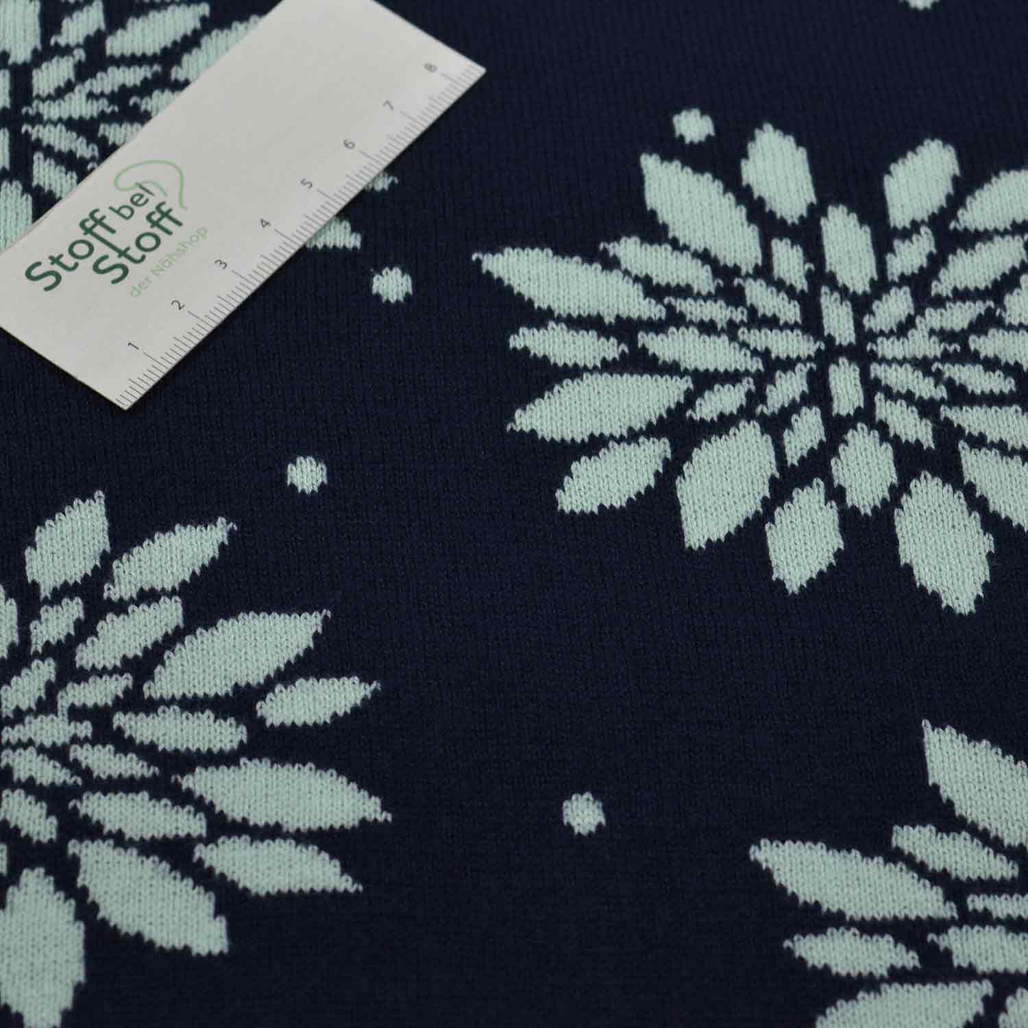 Strick Jacquard "Blüte" SBS12396 Strick Jacquard "Blüte" SBS12396