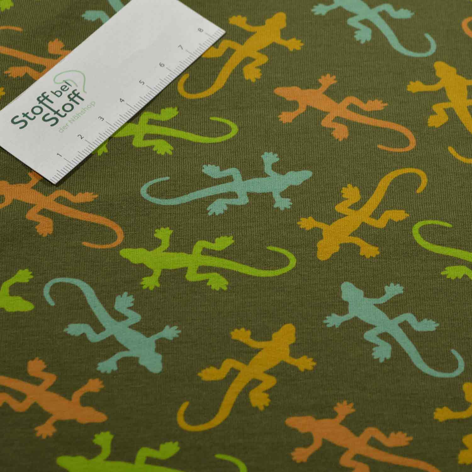 French Terry angeraut "Gecko" - SBS10250 French Terry angeraut "Gecko" - SBS10250