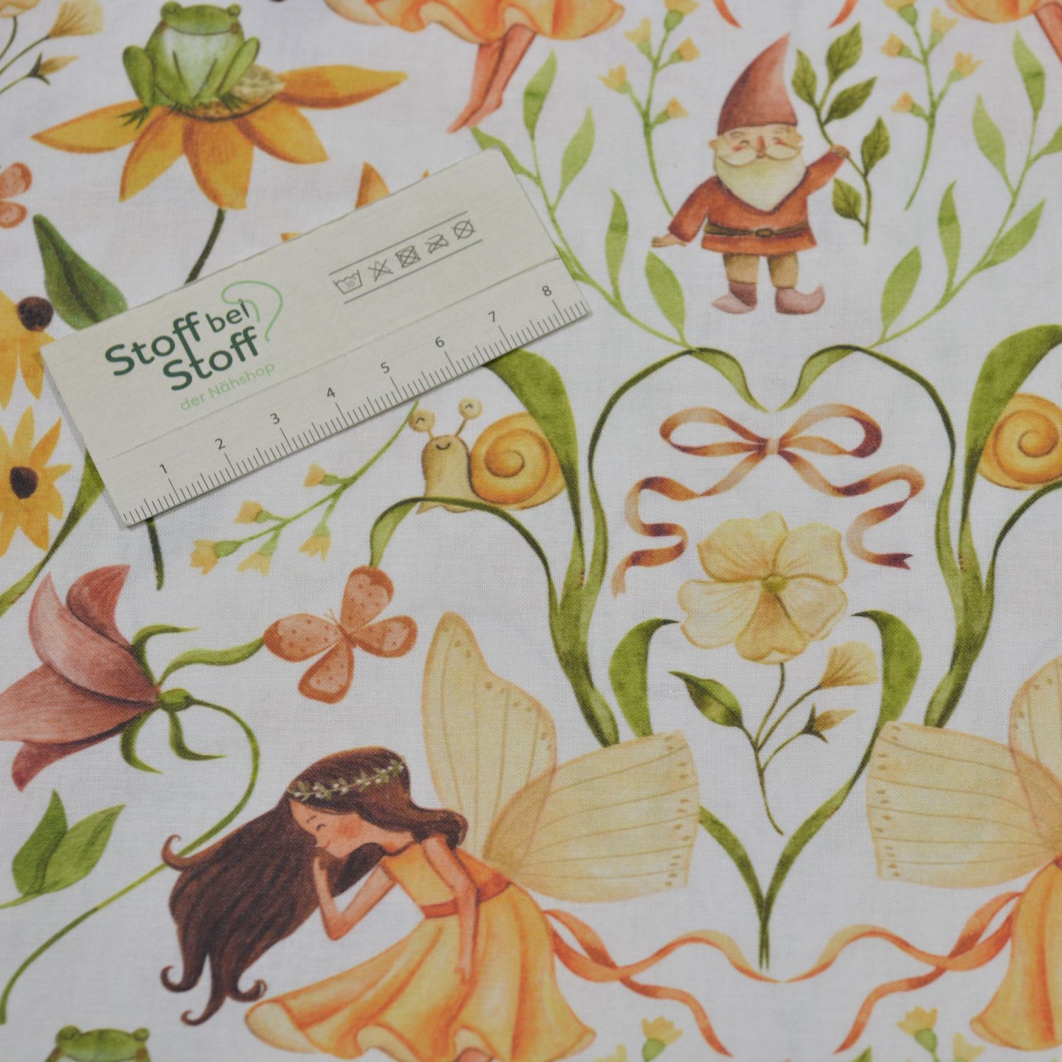 Baumwolle "Blütenelfe" - SBS12744