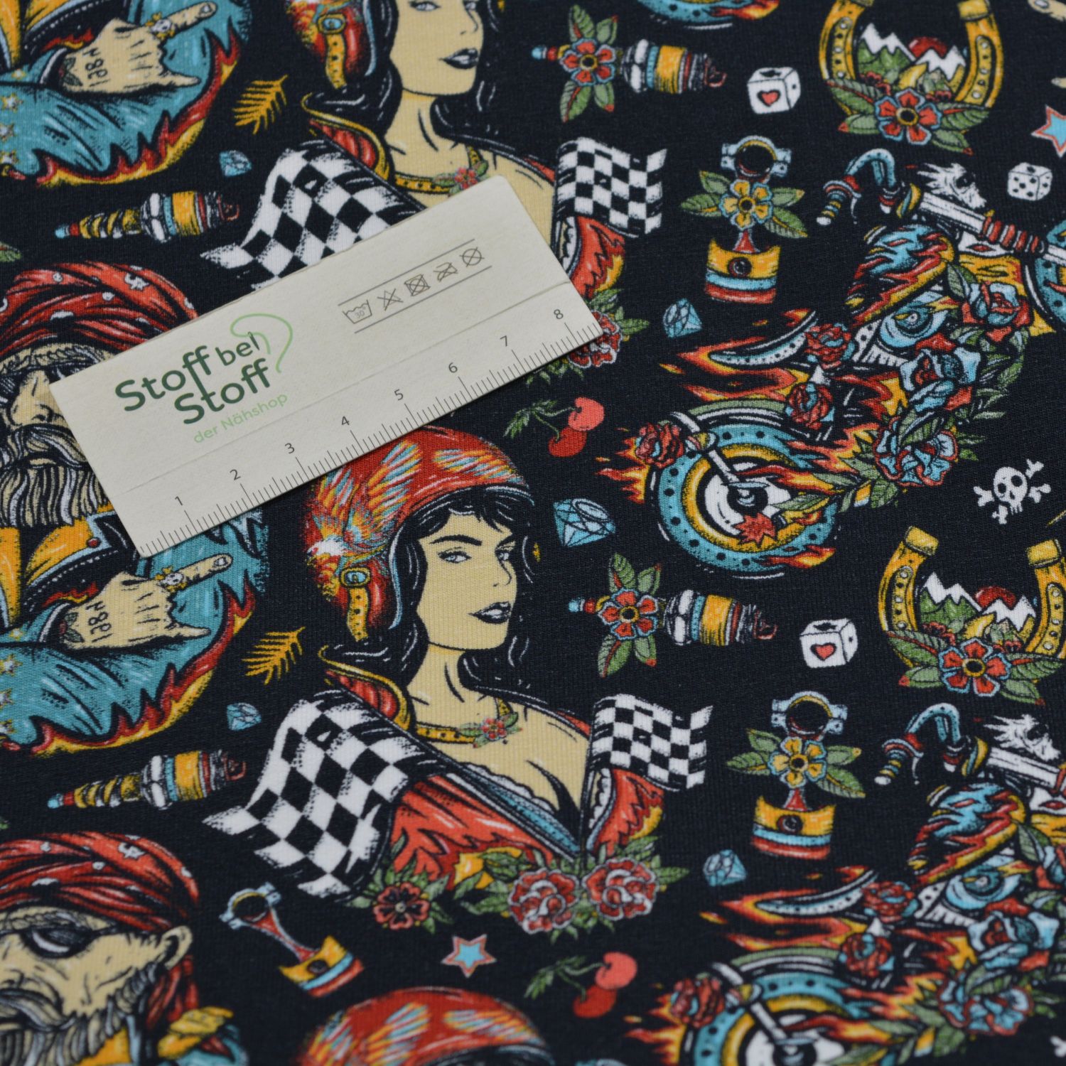 French Terry "Rockabilly" SBS12572