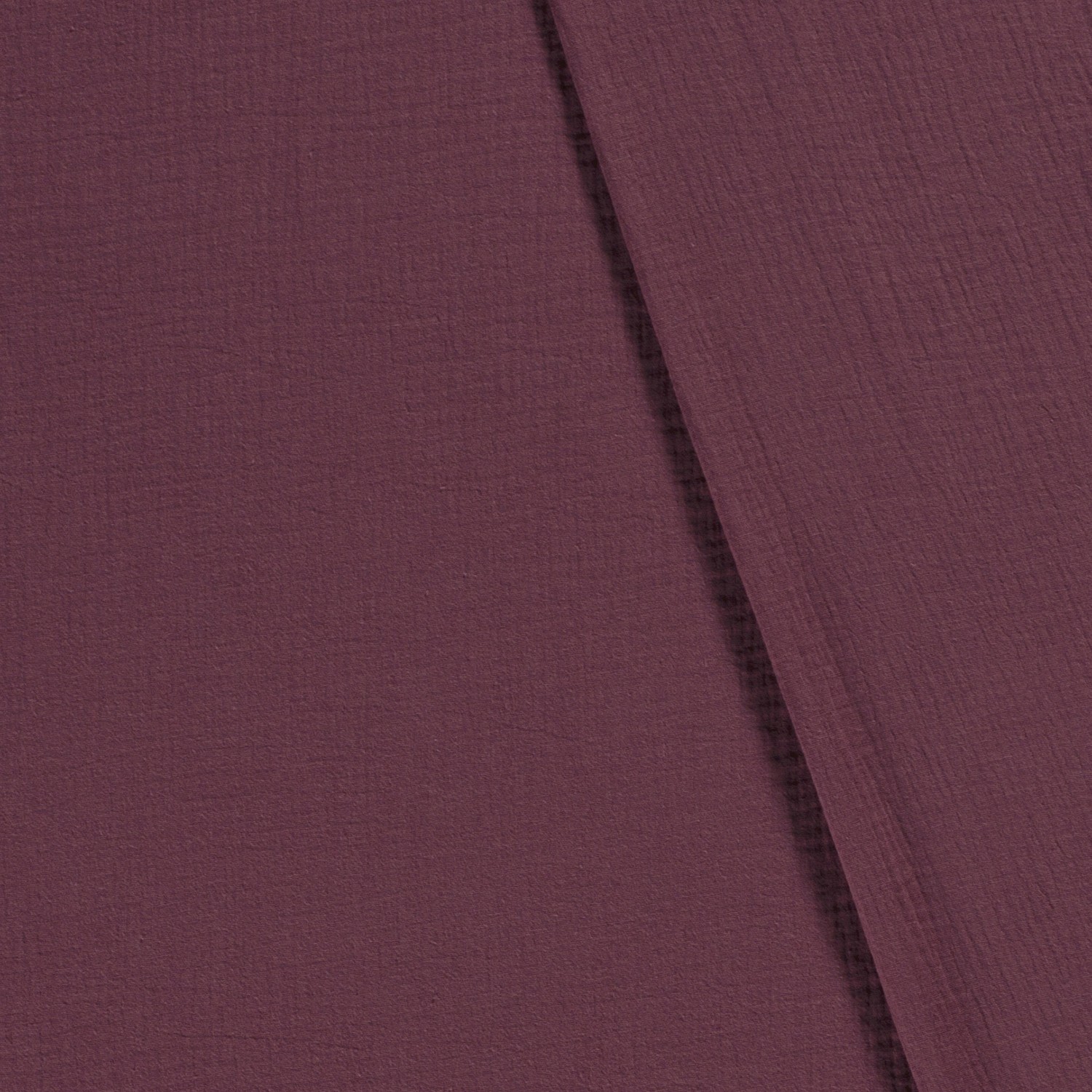 Musselin Double Gauze uni Mauve - 1208