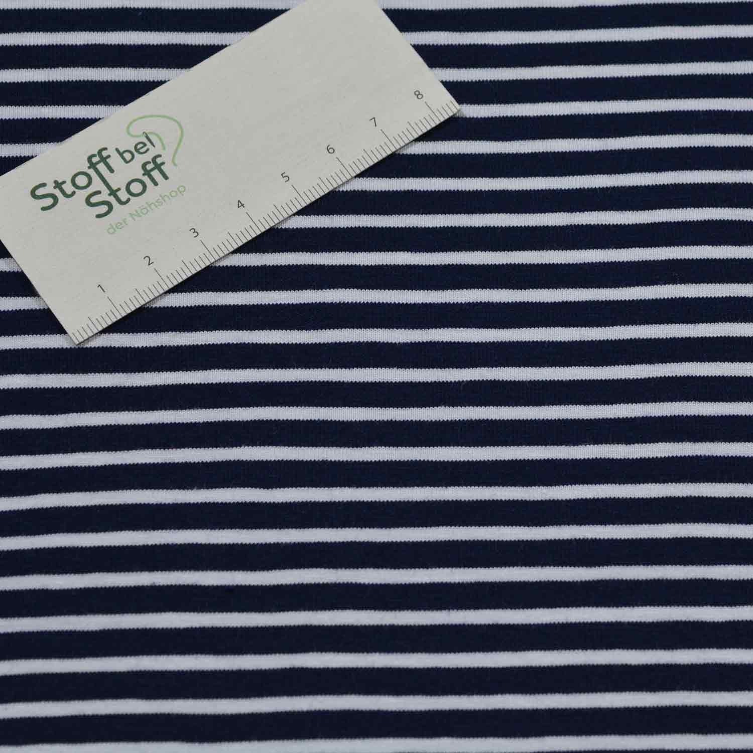 Baumwoll-Jersey Streifen SBS11130 1131/1002 Baumwoll-Jersey Streifen SBS11130 1131/1002