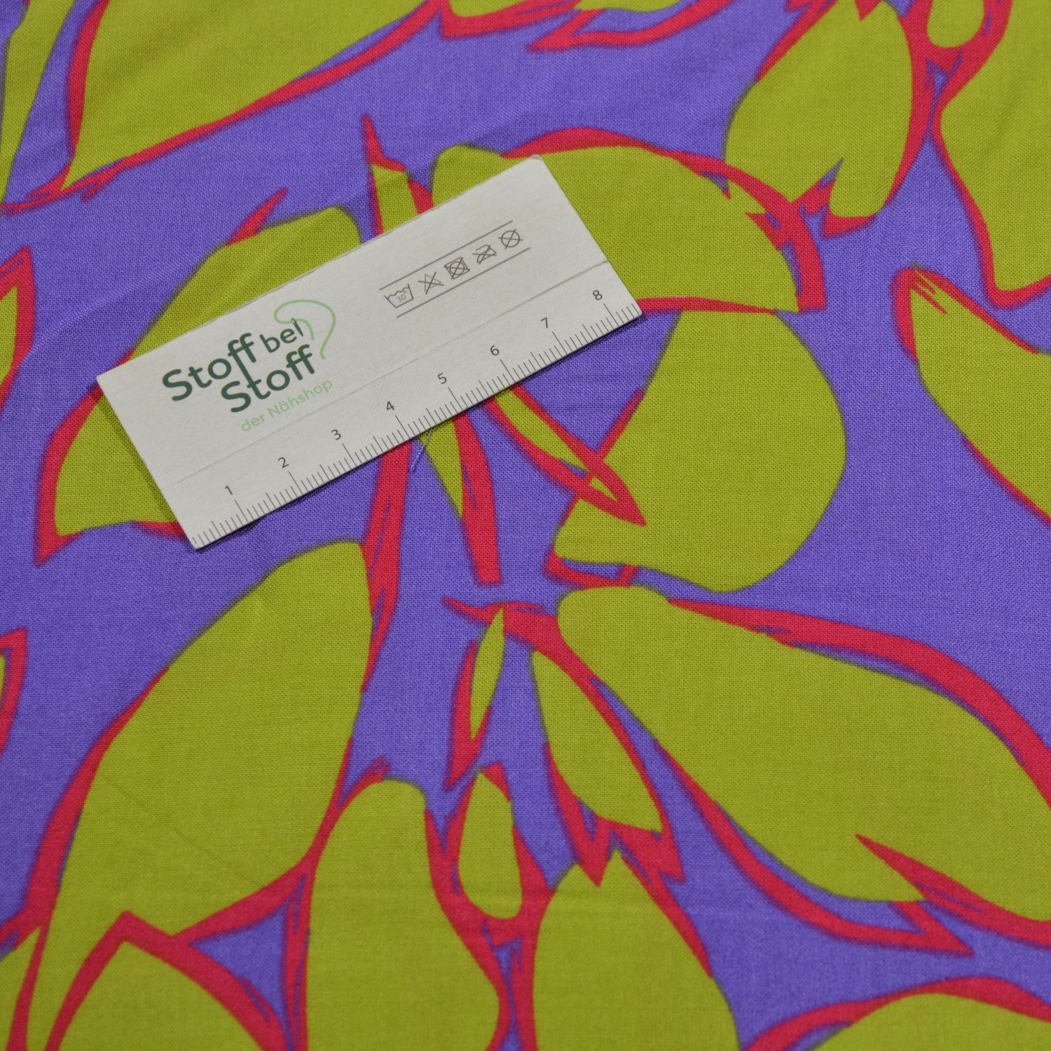 Bambus Baumwolle "Tropical Leaves" - SBS12787