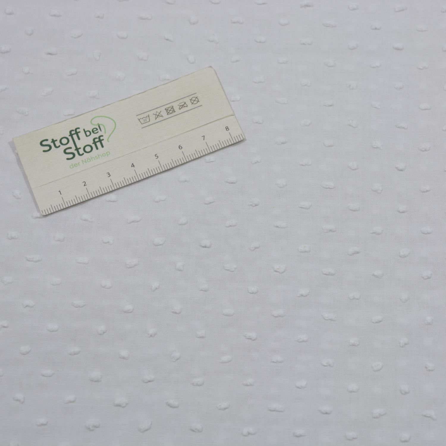 Baumwolle-Voile "Pure Dobby White" - SBS12763