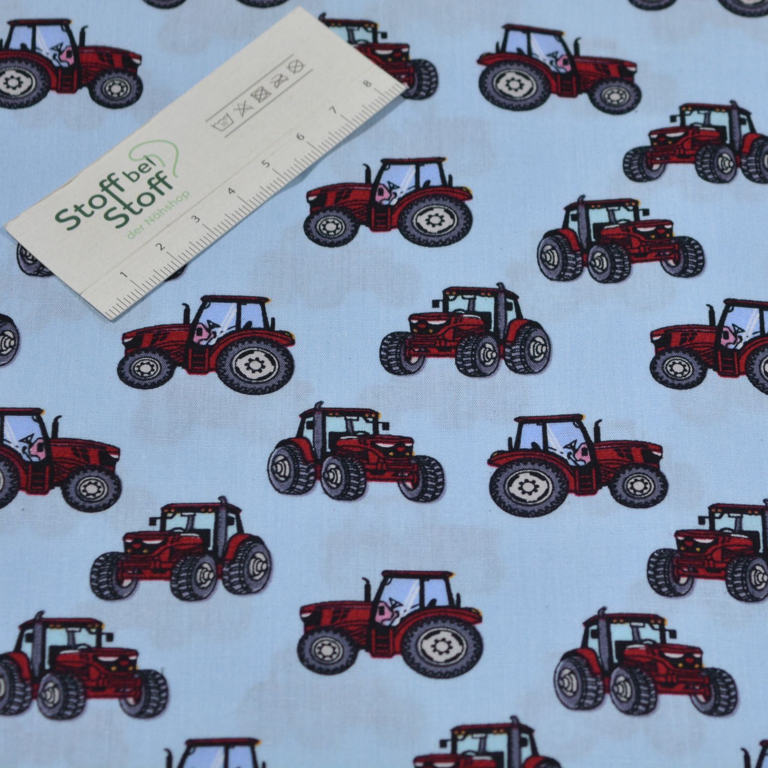 Baumwollstoff Traktor Stoff Jersey Traktor Fan Baumwollstoff