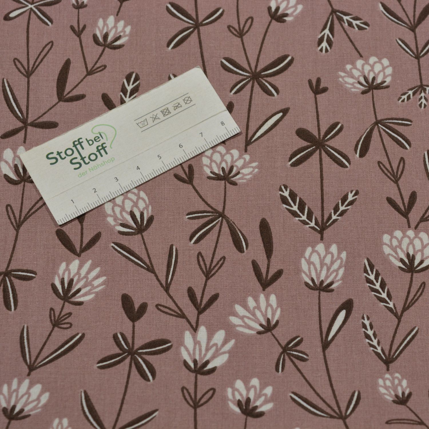 Baumwolle "Blüten" - SBS12727