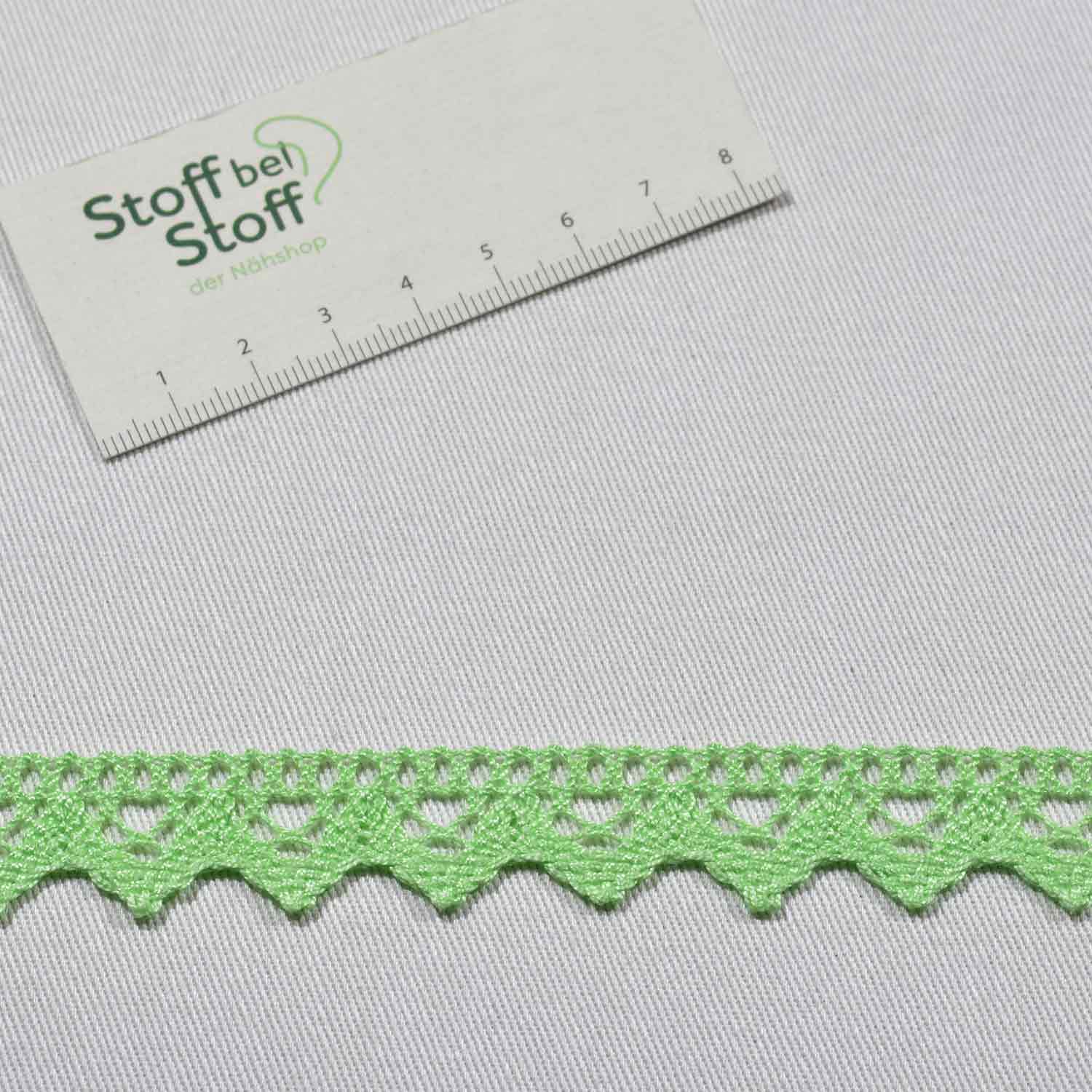 Baumwollspitze uni Mint SBS11563 2446 Baumwollspitze uni Mint SBS11563 2446