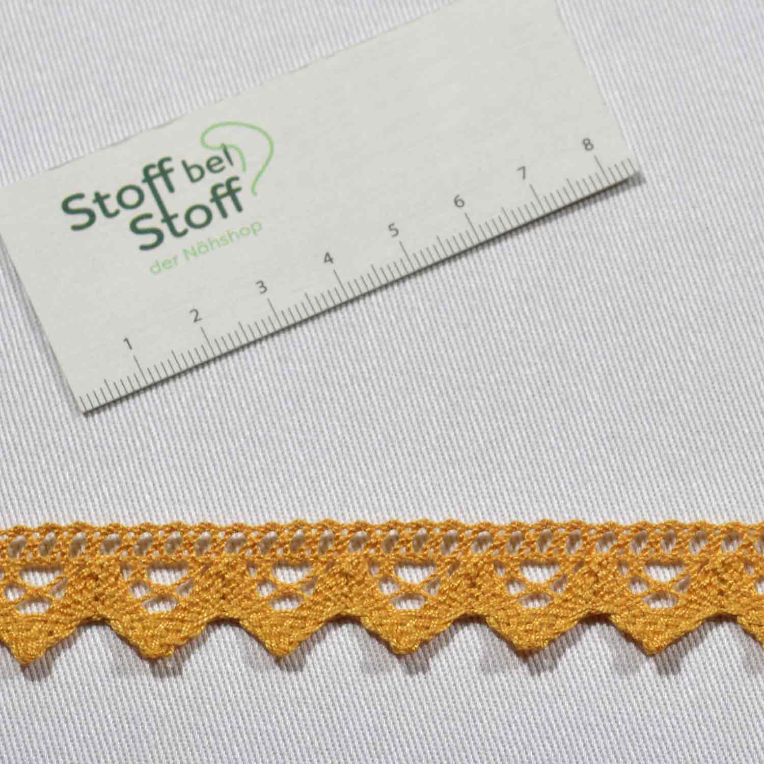 Baumwollspitze uni Maisgelb SBS11563 1302 Baumwollspitze uni Maisgelb SBS11563 1302