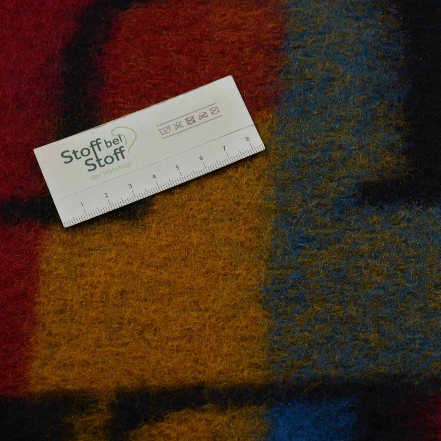 Wollstoff "Buntes Muster" - SBS12580