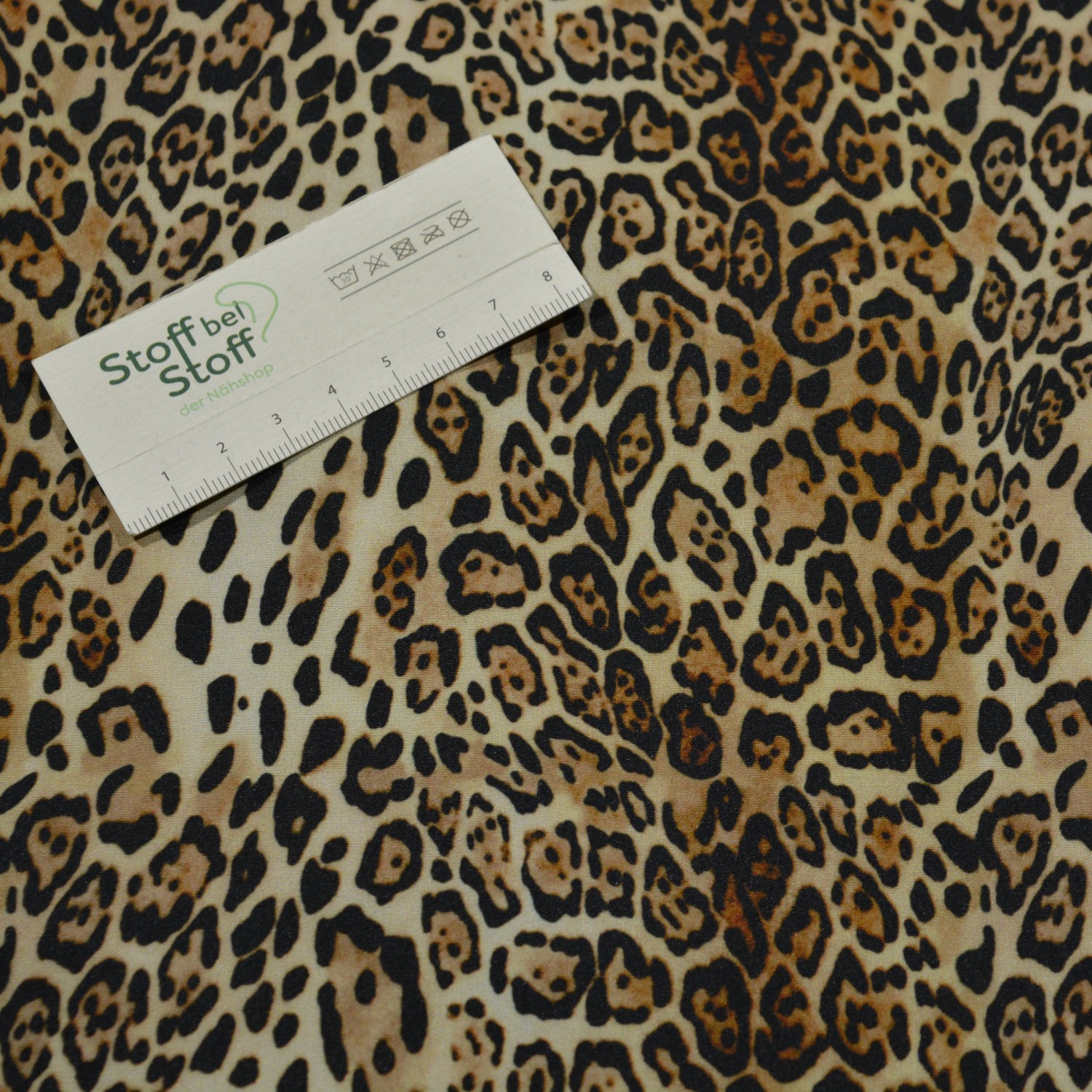 Leopardmuster Softshellstoff Outdoor-Stoff für stylische