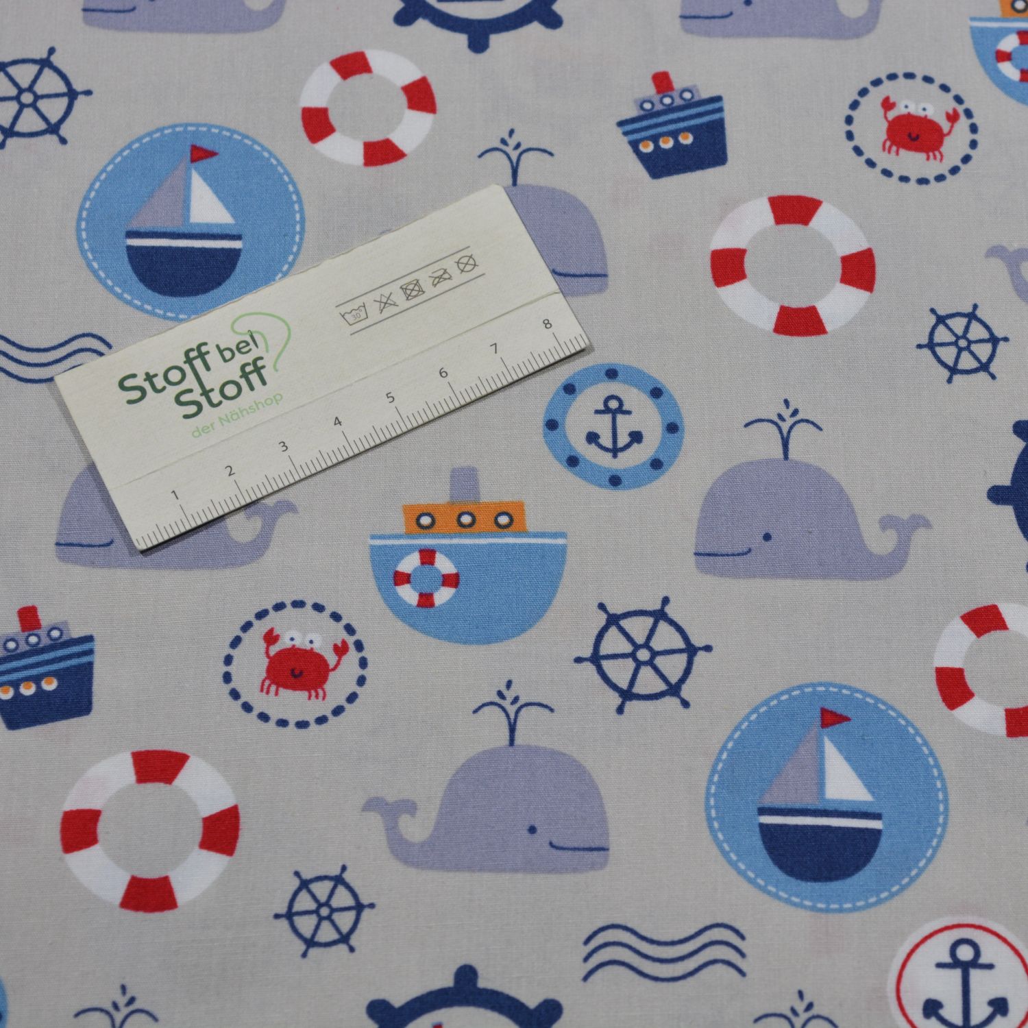 Baumwolle "Maritim" - SBS12567