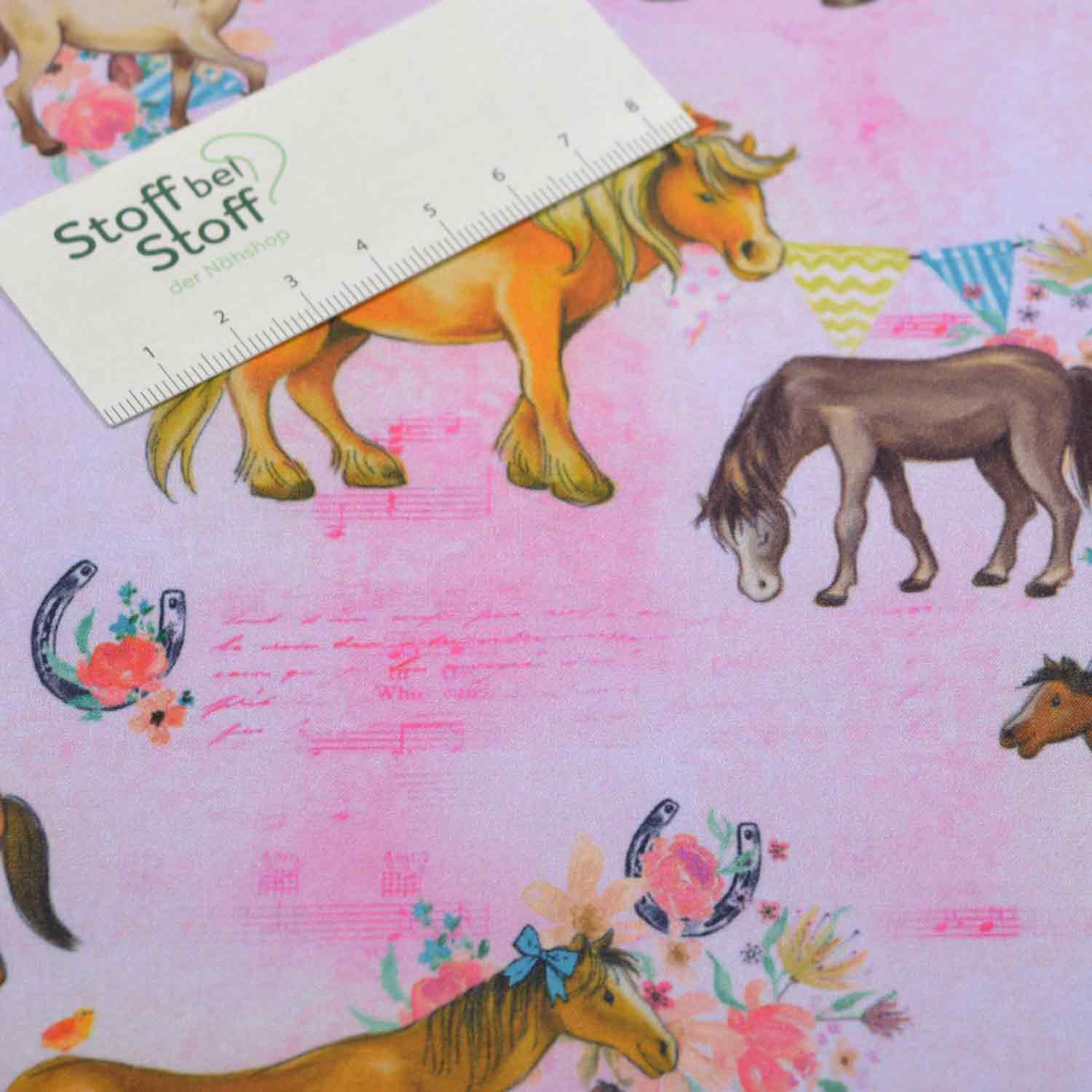 Softshell Pferde & Blumen SBS10128