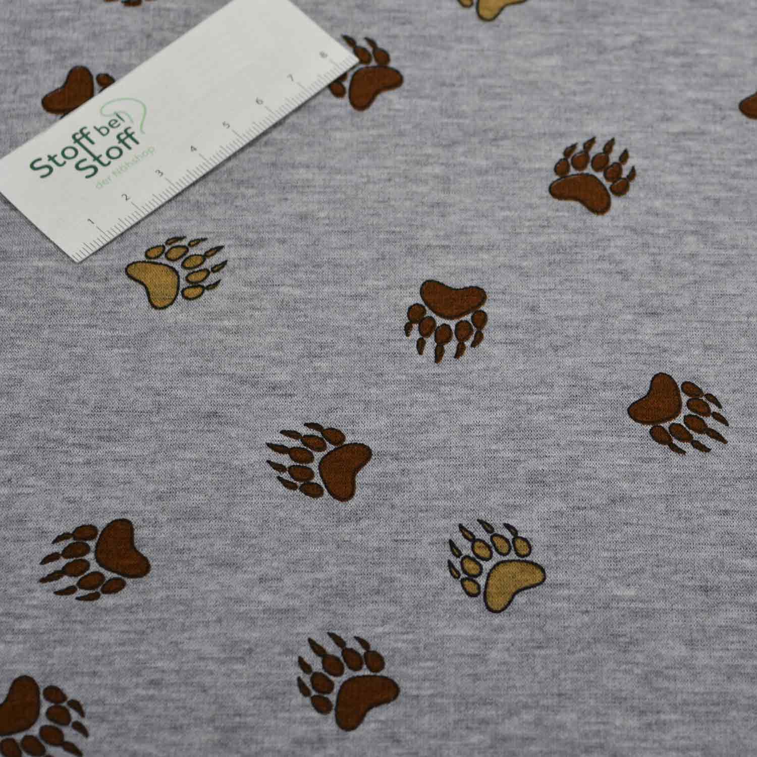 Alpenfleece "Bärentatzen" - SBS10295 Alpenfleece "Bärentatzen" - SBS10295