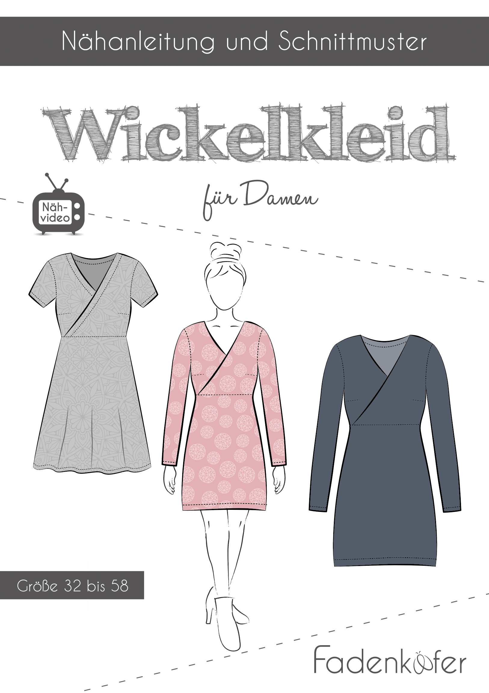 Wickelkleid Damen Wickelkleid Damen