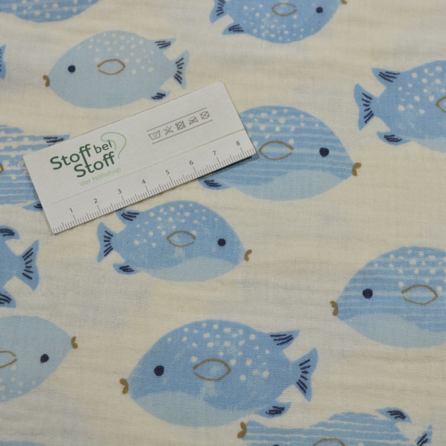 Musselin "Little Blue Fish"- SBS12809