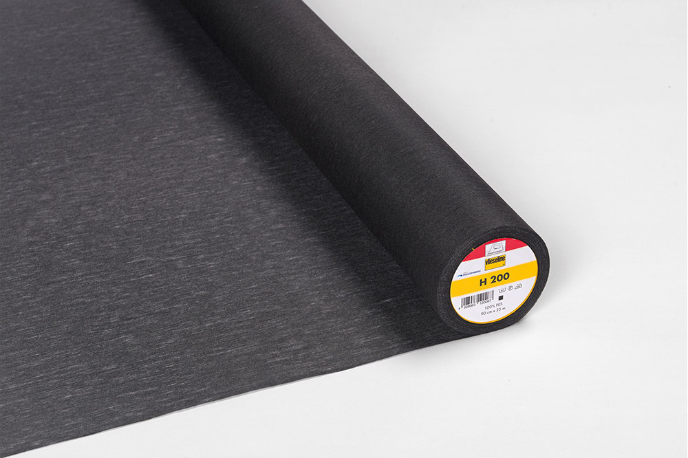 Bügeleinlage H200 schwarz Bügeleinlage H200 schwarz