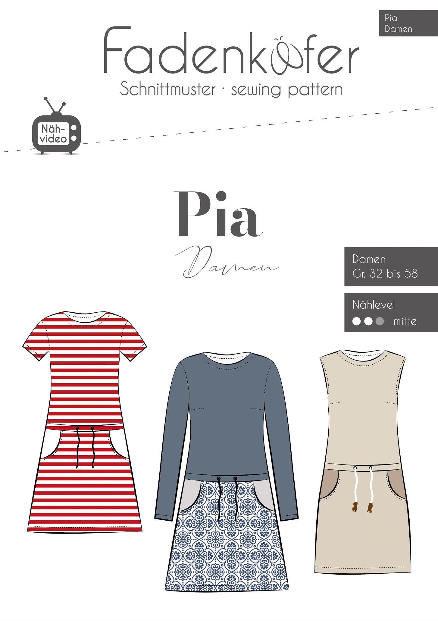 Kleid Pia Damen Kleid Pia Damen