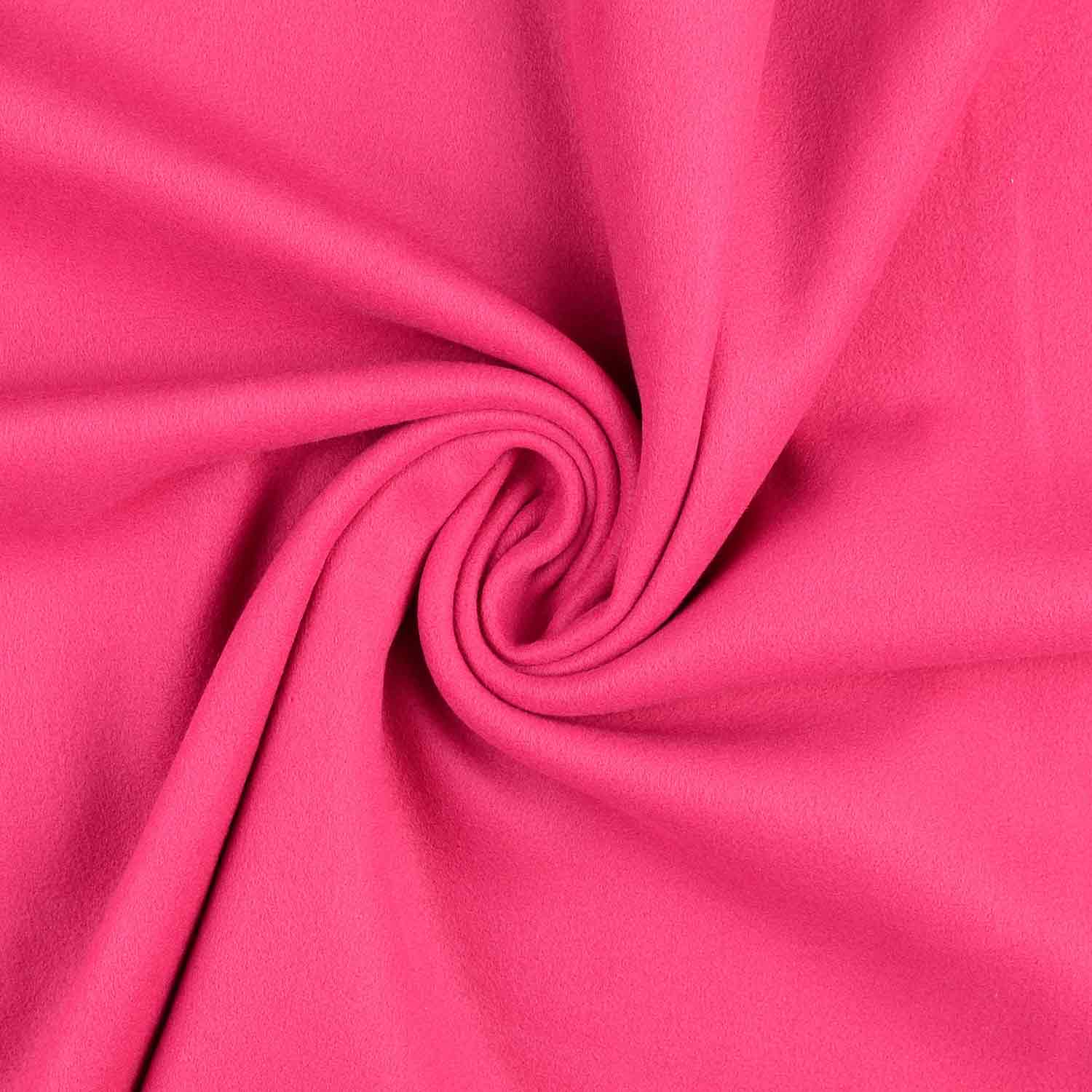 Premium Fleece uni pink - 1219
