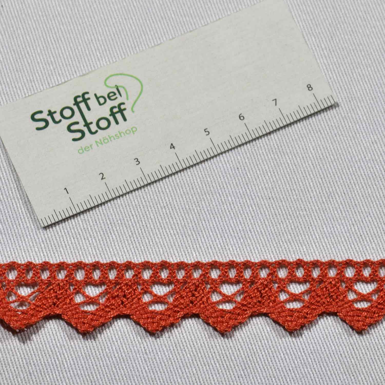 Baumwollspitze uni Rost SBS11563 2040 Baumwollspitze uni Rost SBS11563 2040