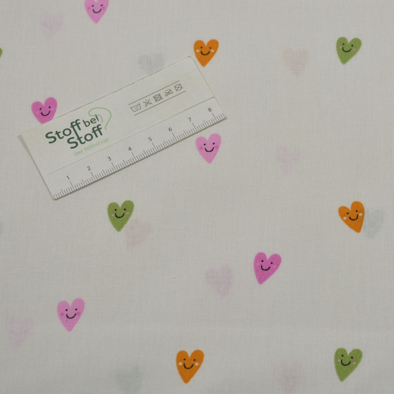 Baumwolle "Happy Hearts" - SBS12751