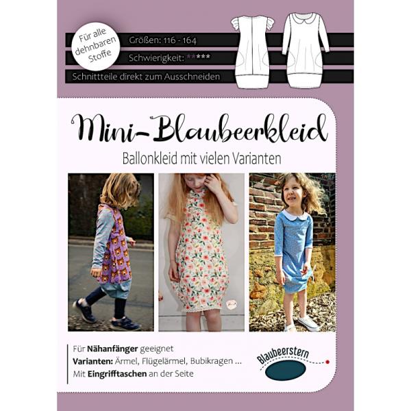 Mini-Blaubeerkleid Kinder Mini-Blaubeerkleid Kinder