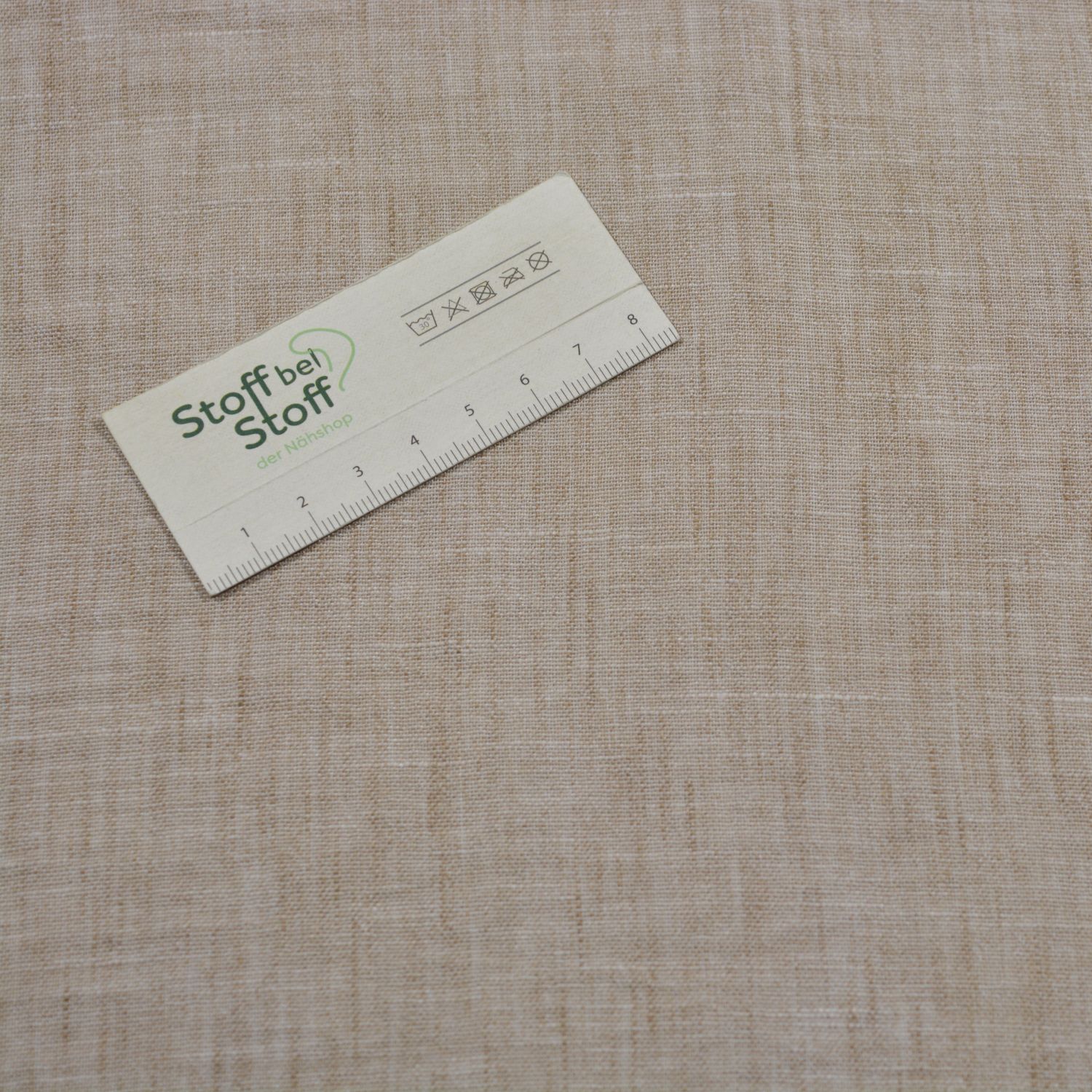 Polyesterstoff „Leinenoptik Natur“ - SBS12777