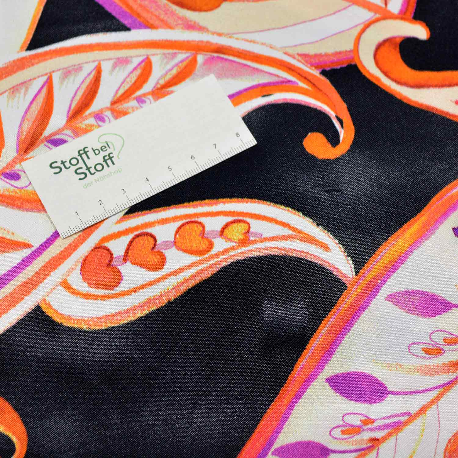 Viskose-Satin Paisley - SBS11260 Viskose-Satin Paisley - SBS11260