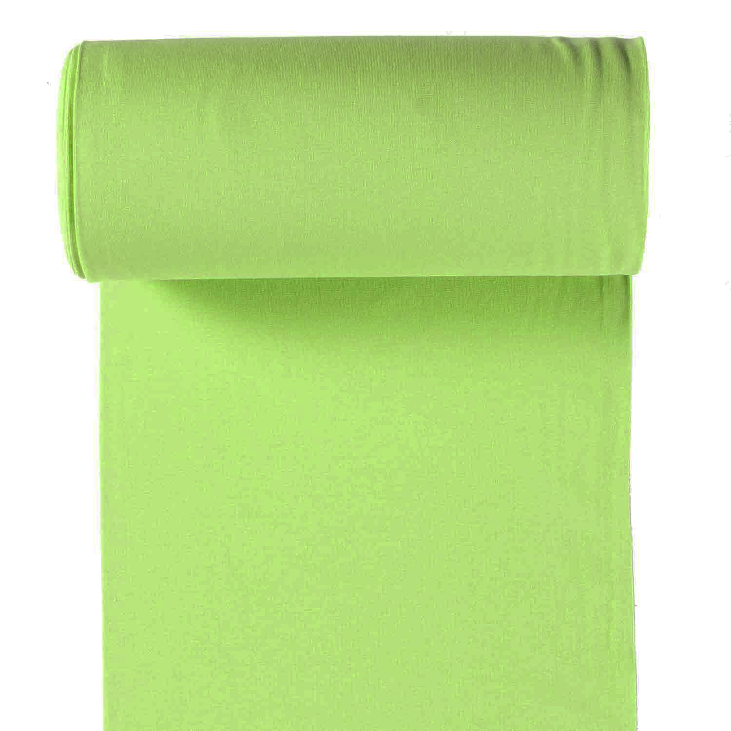 Bündchen uni Limette - 1420 Bündchen uni Limette - 1420