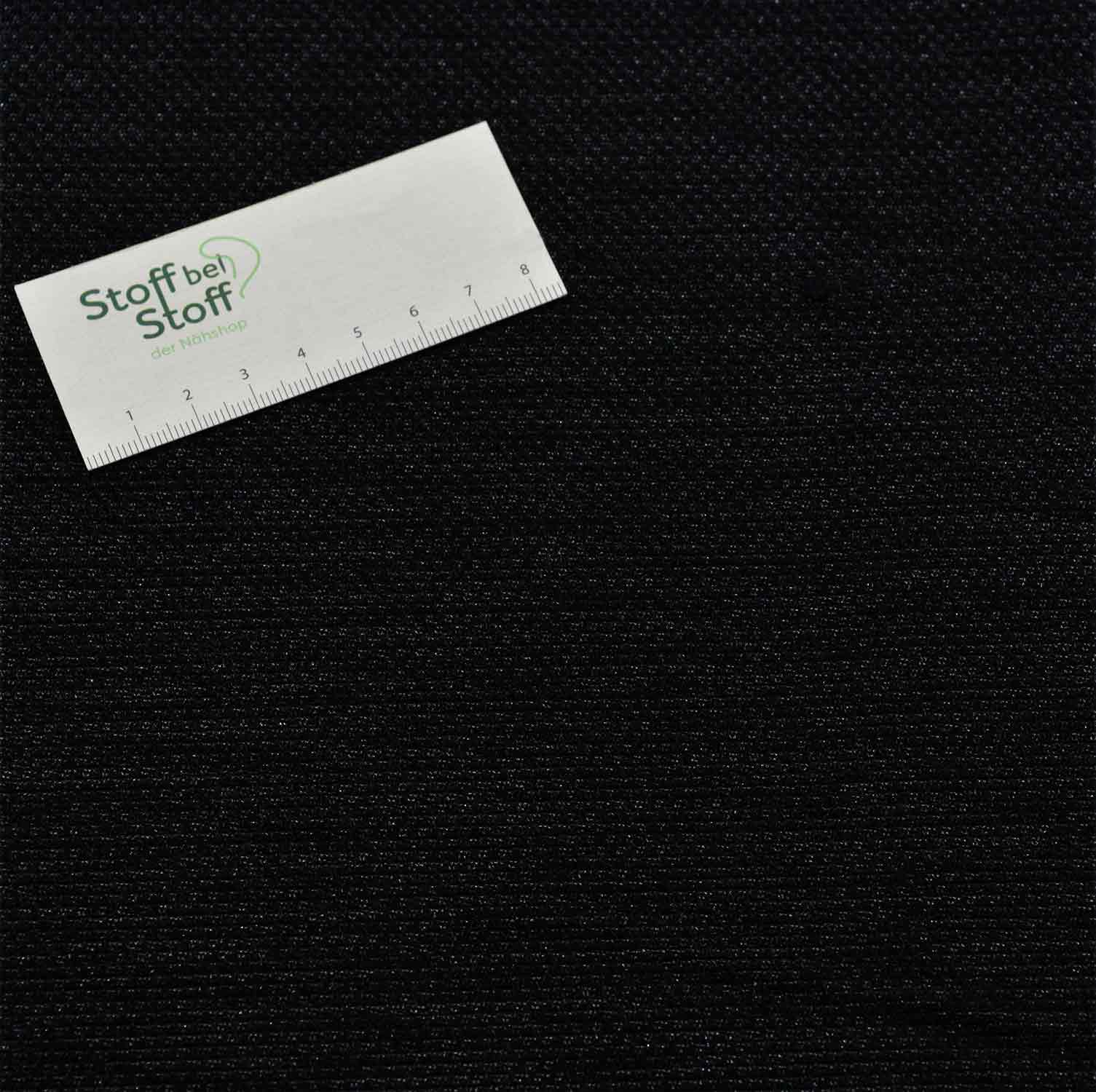 Möbelstoff uni Schwarz SBS11568 1001