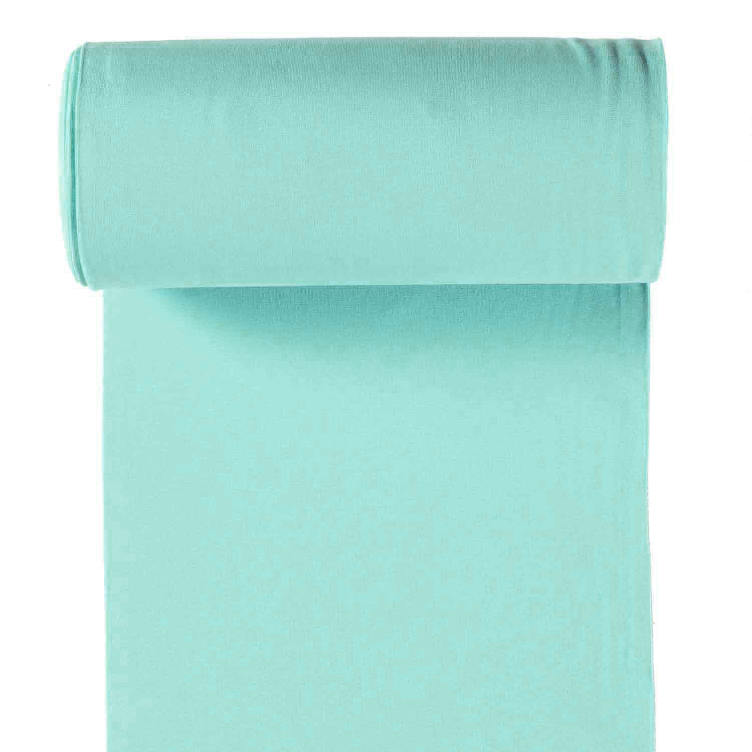 Bündchen uni Eisminze - 1445 Bündchen uni Eisminze - 1445